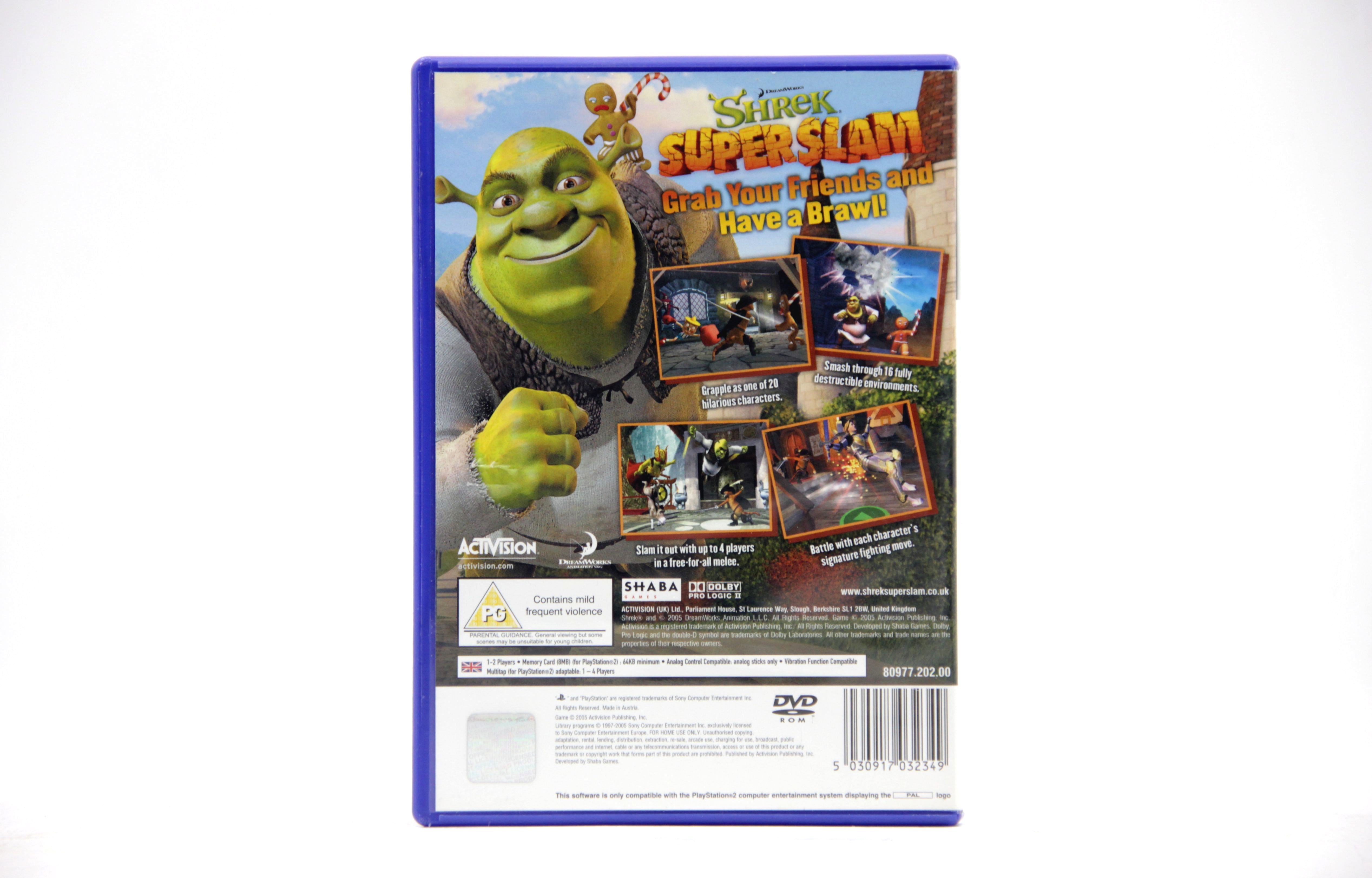 Купить игру Shrek SuperSlam (PS2, Английский язык), низкая цена, скидки -  Game Port