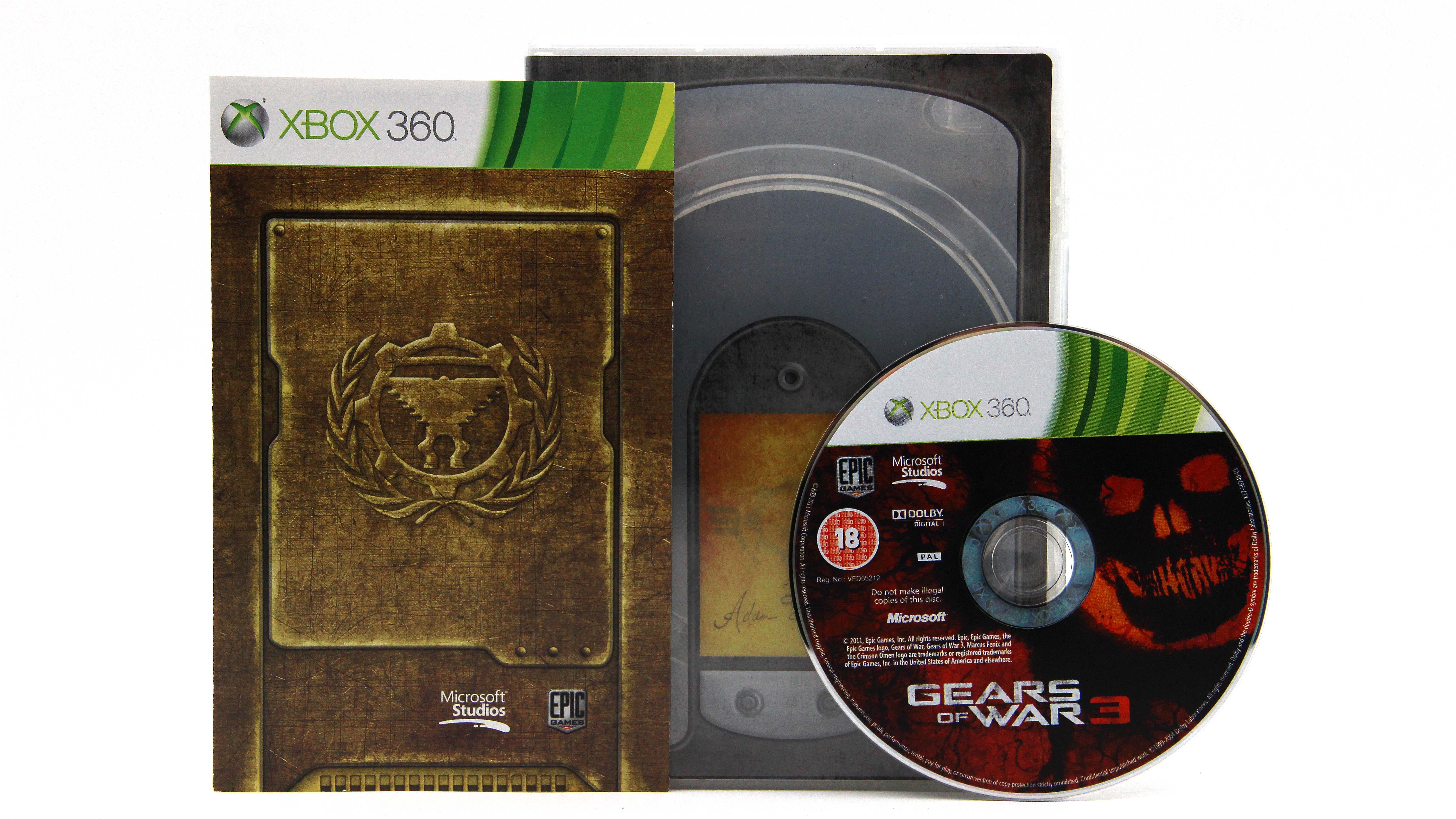 Купить игру Gears of War 3 Limited Edition (Xbox 360), низкая цена, скидки  - Game Port