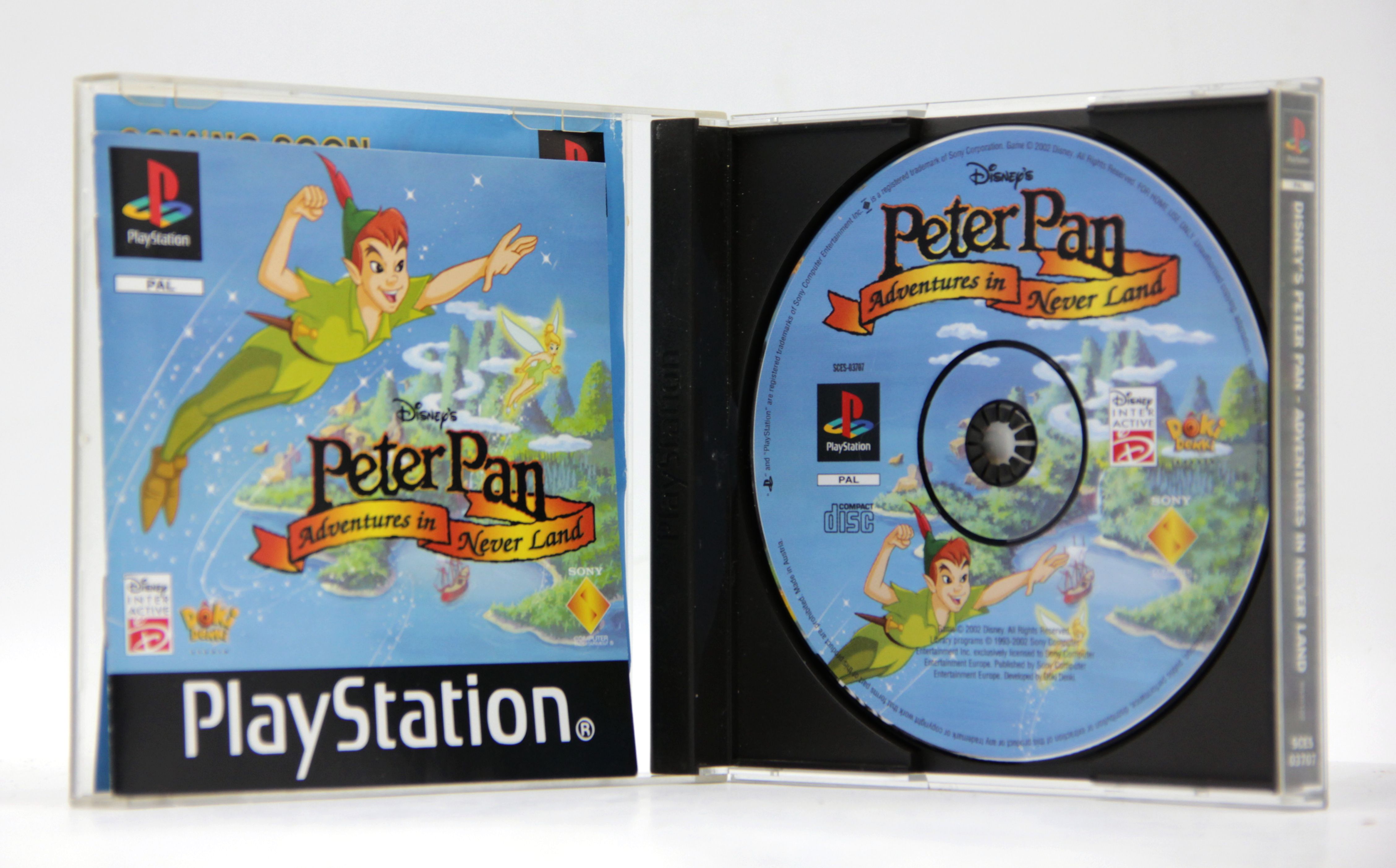 Купить игру Peter Pan Adventures In Never Land (PS1), низкая цена, скидки -  Game Port