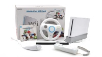 Игровая приставка Nintendo Wii [ RVL- 001 EUR ] Mario Kart Wii Pack В коробке Б/У