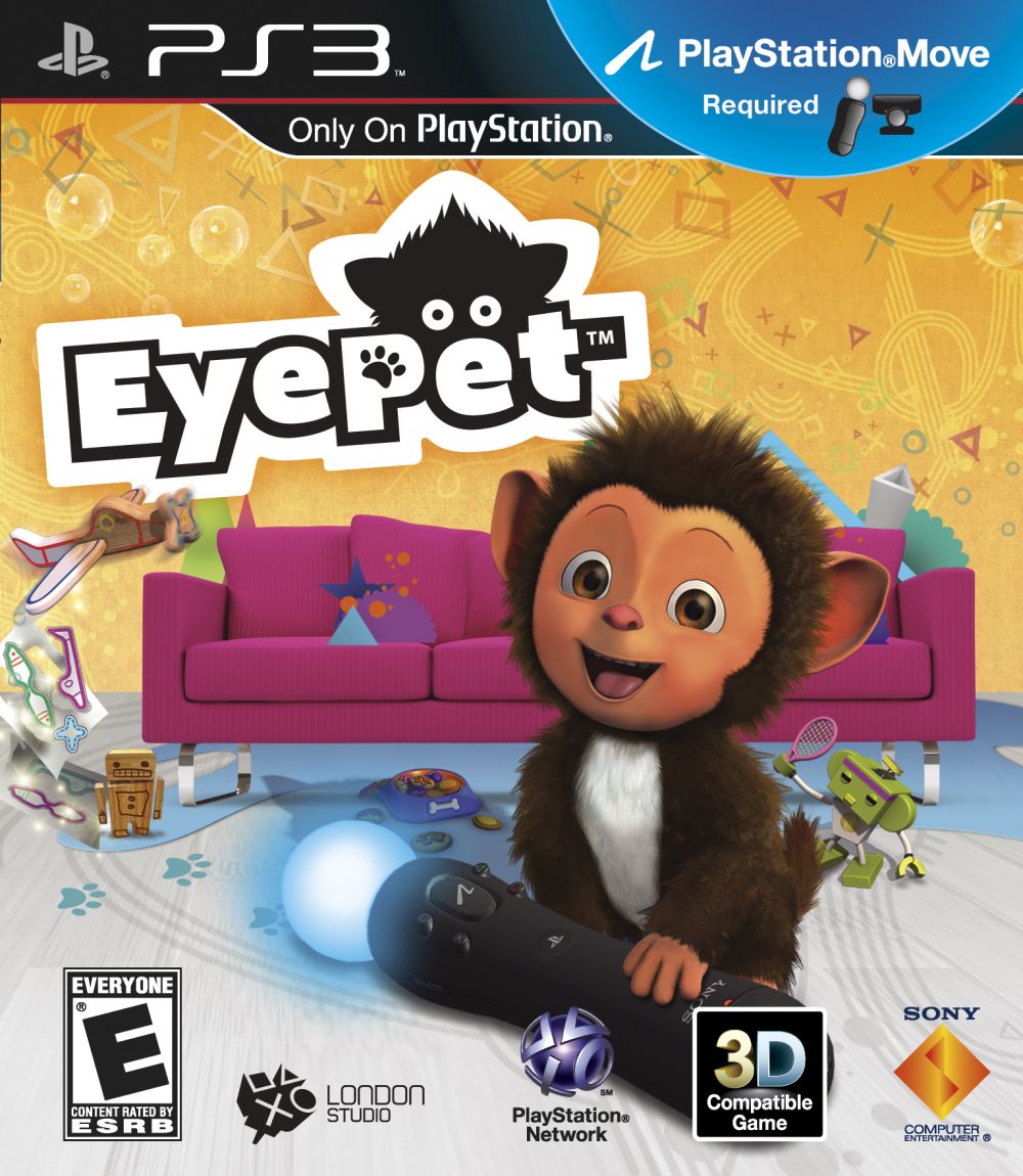 Купить игру EyePet (PS3, Новая, Английский язык), низкая цена, скидки -  Game Port