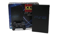 Игровая приставка Sony PlayStation 2 FAT (SCPH 50008) Black В коробке