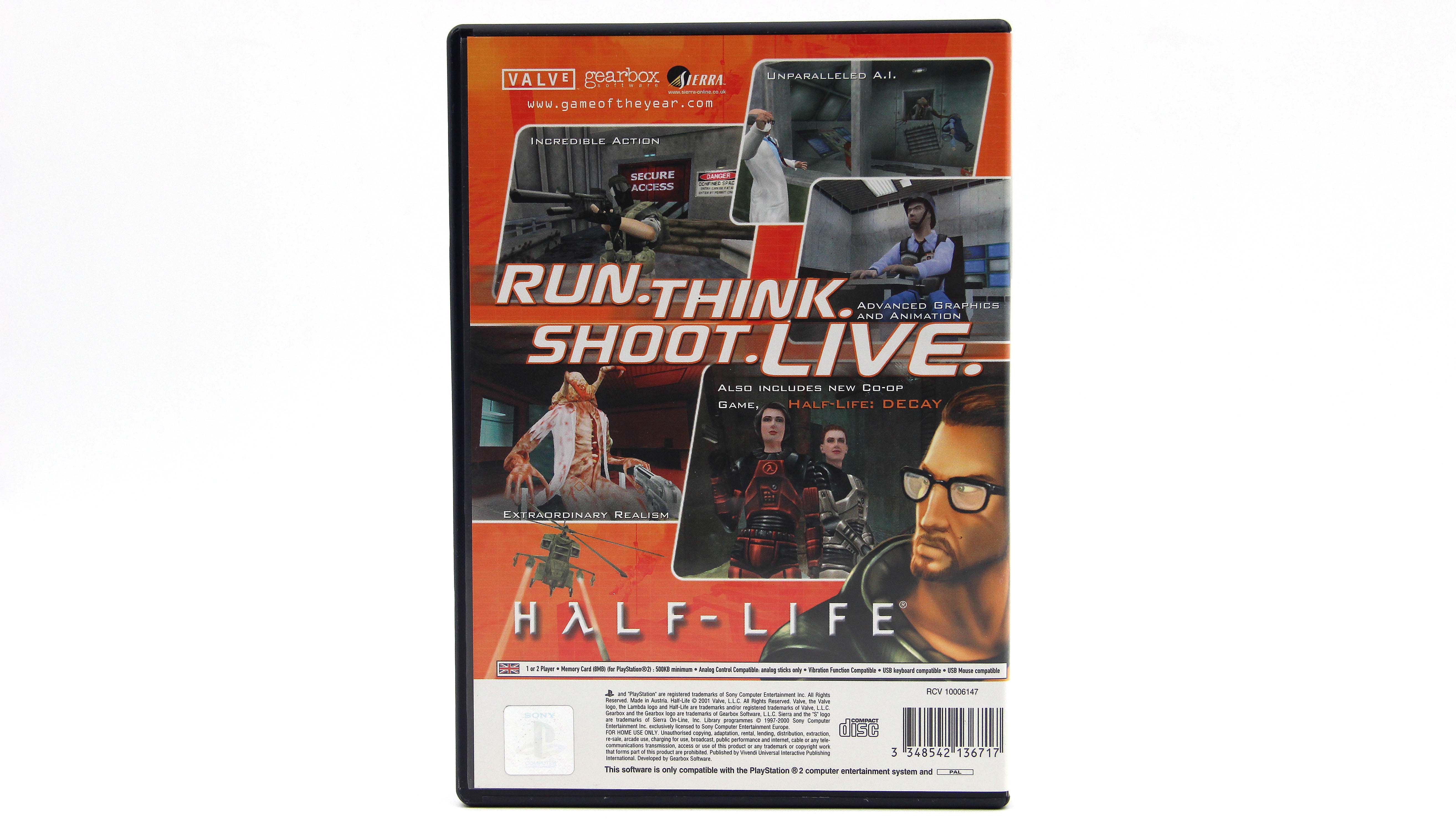 Купить игру Half Life (PS2), низкая цена, скидки - Game Port