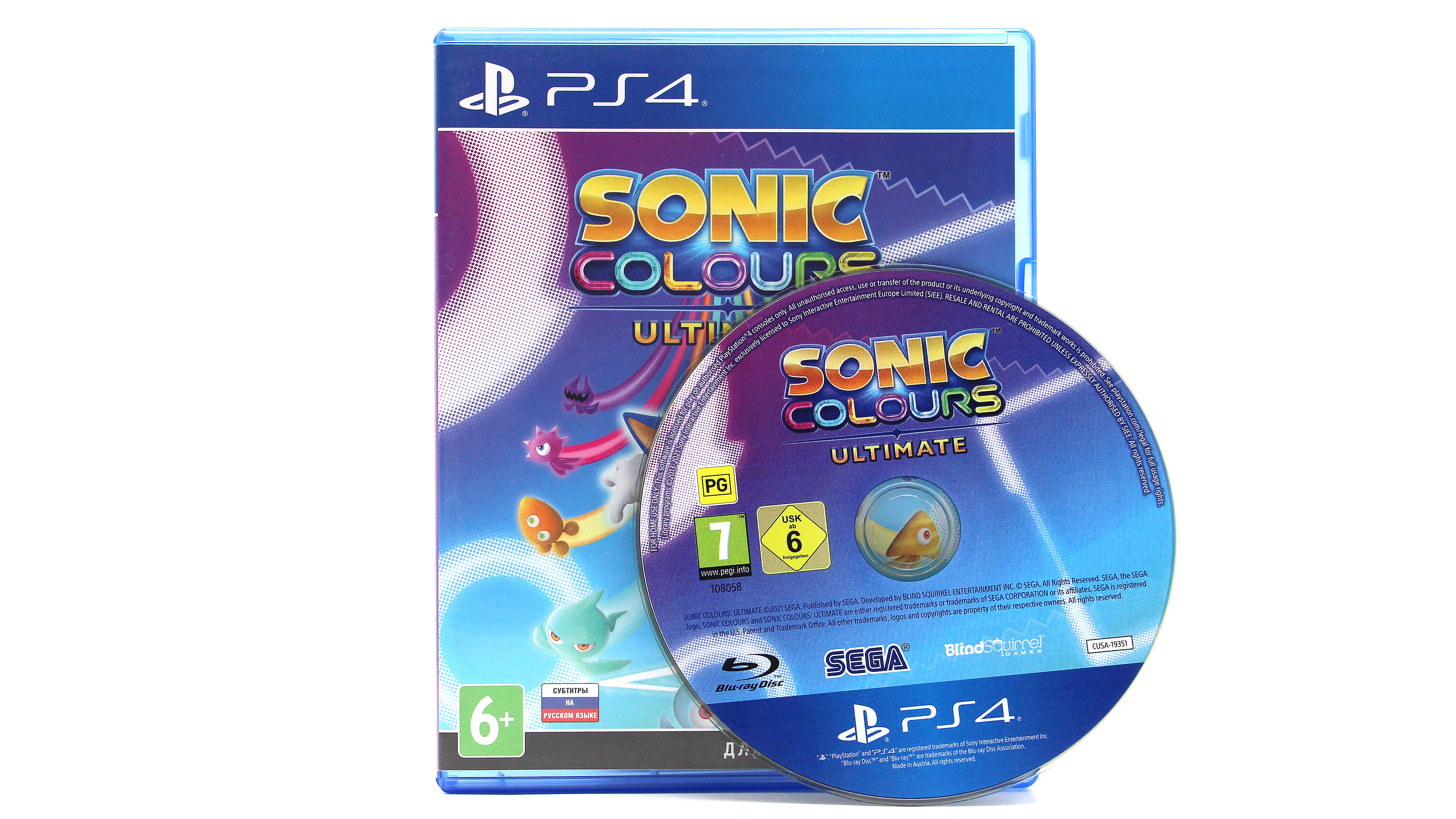 Купить игру Sonic Colors Ultimate для PS4 (Русский язык), низкая цена,  скидки - Game Port