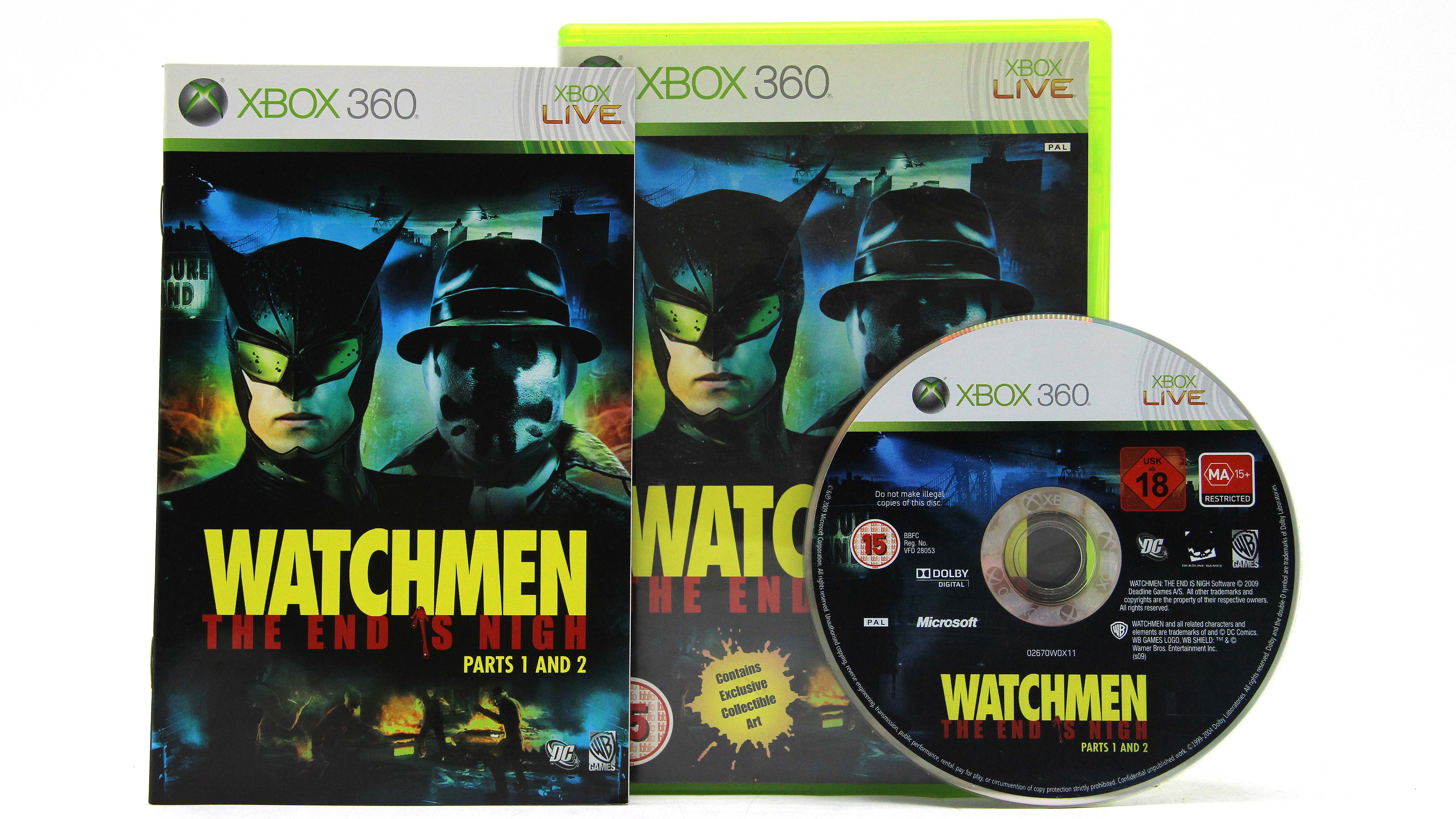 Купить игру Watchmen The End Is Nigh The Complete Experience (Xbox 360),  низкая цена, скидки - Game Port