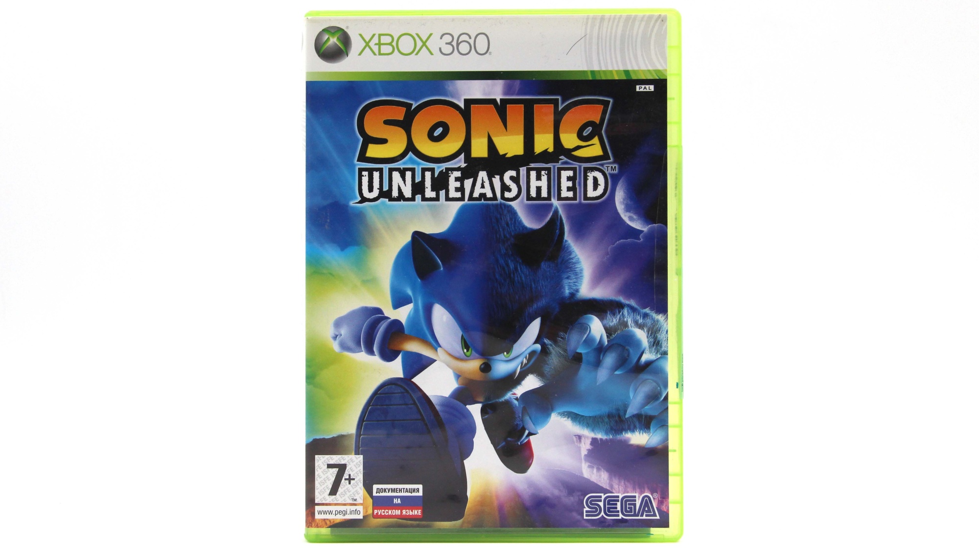 Купить игру Sonic Unleashed (Xbox 360, Английский язык), низкая цена,  скидки - Game Port