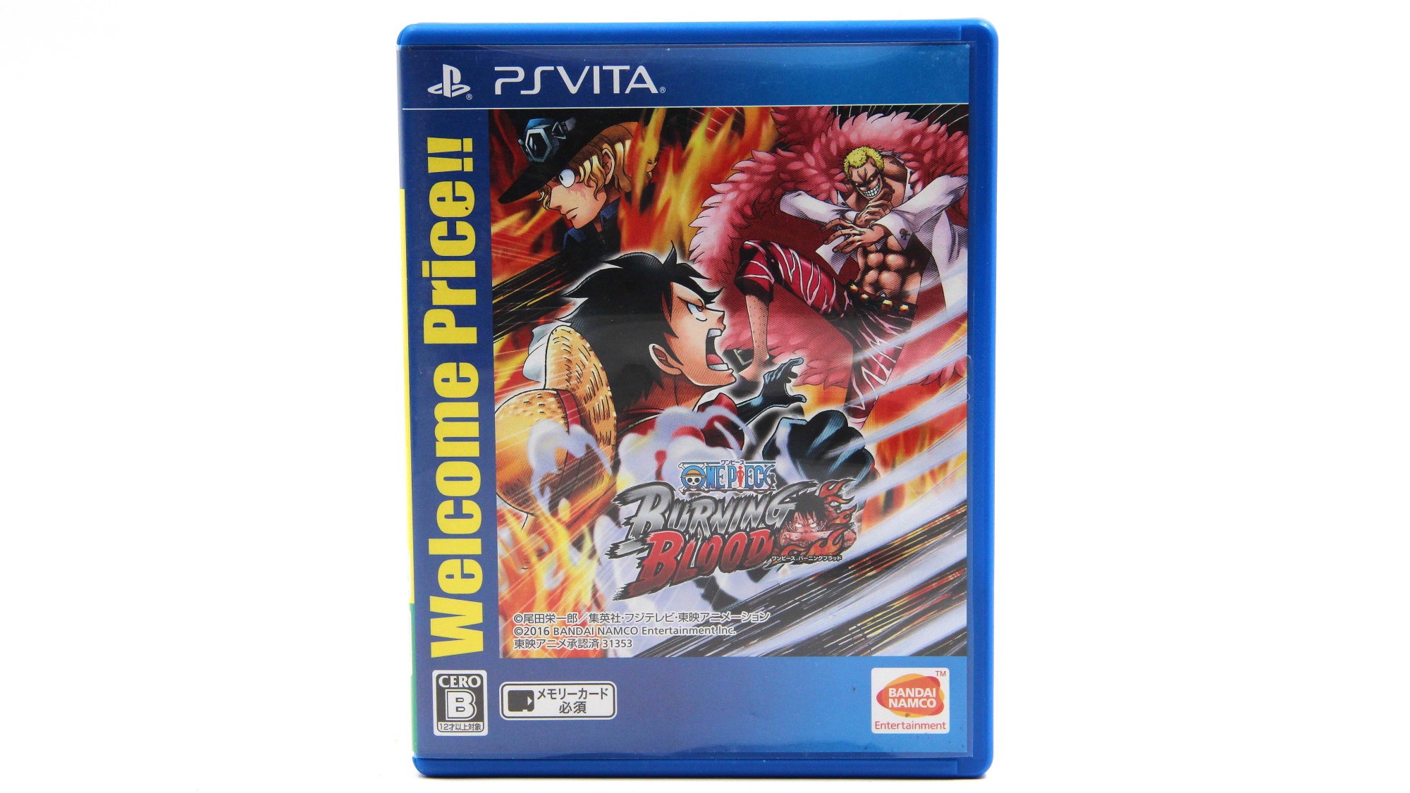 Купить игру One Piece: Burning Blood (PS Vita, Jap.ver.), низкая цена,  скидки - Game Port