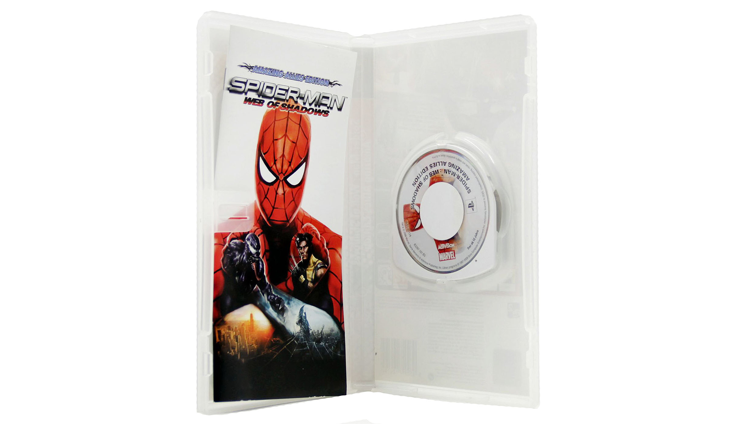 Купить игру Spider Man Web of Shadows Amazing Allies Edition (PSP,  Английский язык), низкая цена, скидки - Game Port