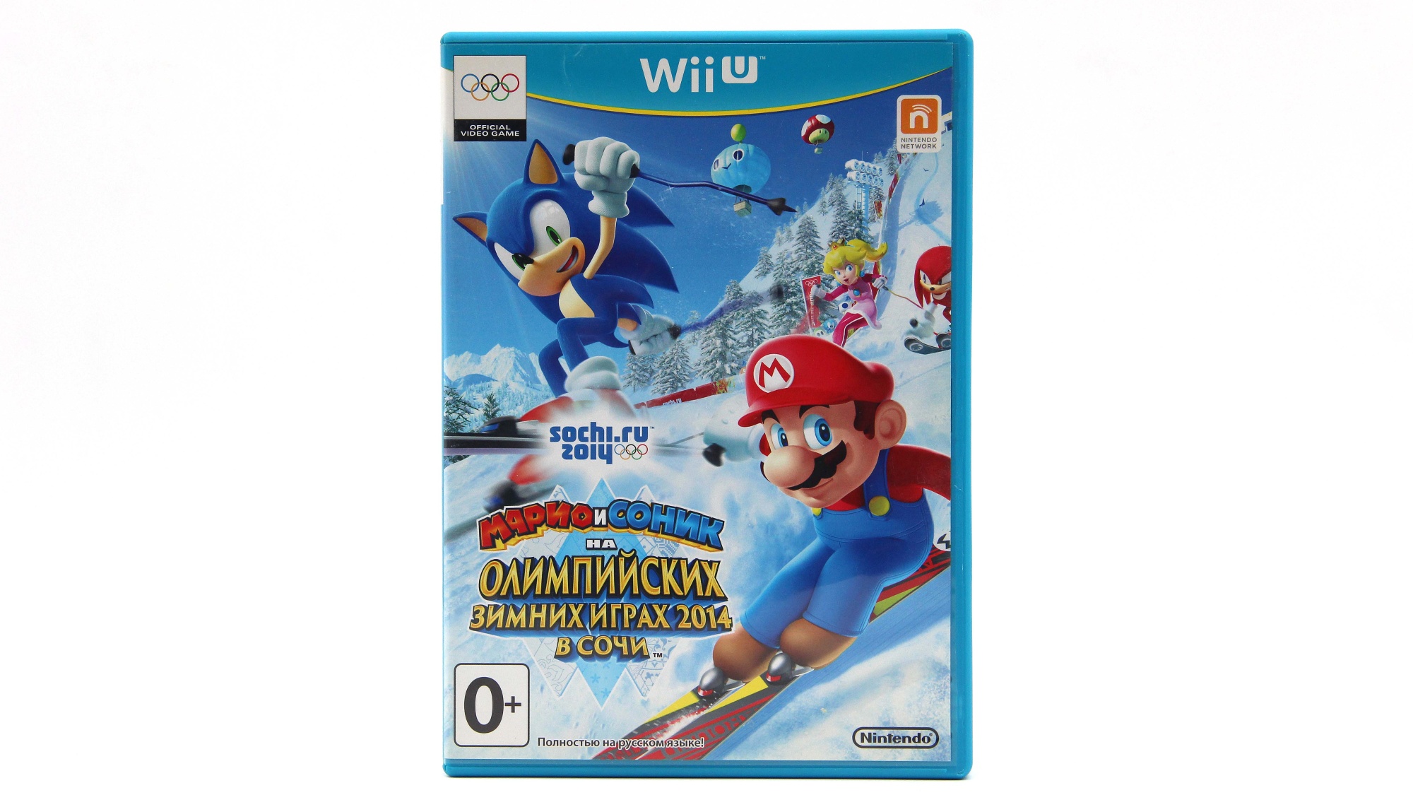 Купить игру Mario & Sonic at the Sochi 2014 Olympic Winter Games (Nintendo Wii  U), низкая цена, скидки - Game Port