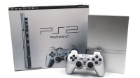 Игровая приставка Sony PlayStation 2 Slim (SCPH 70008) Satin Silver В коробке