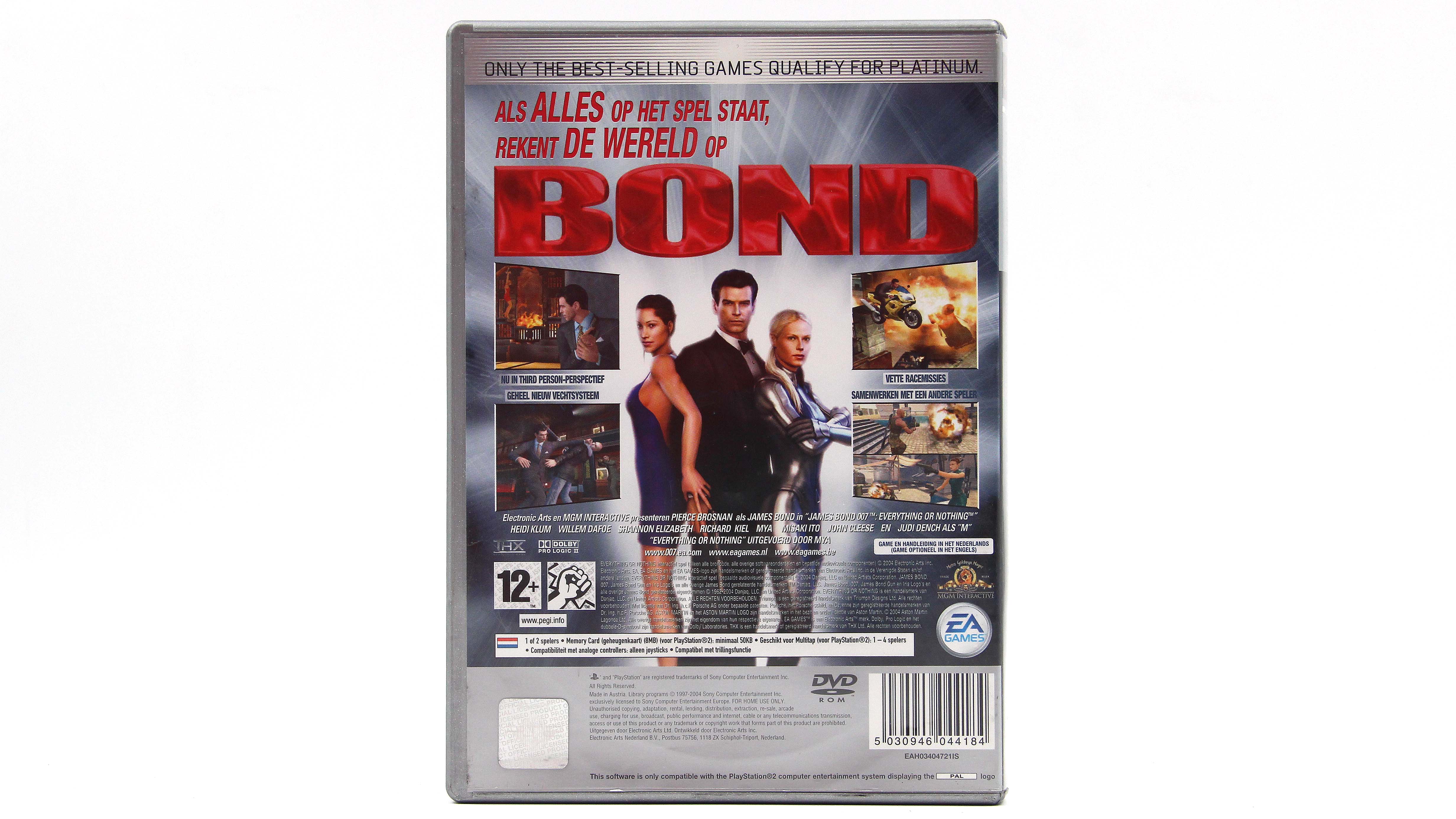 Купить игру James Bond 007 Everything or Nothing (PS2), низкая цена, скидки  - Game Port