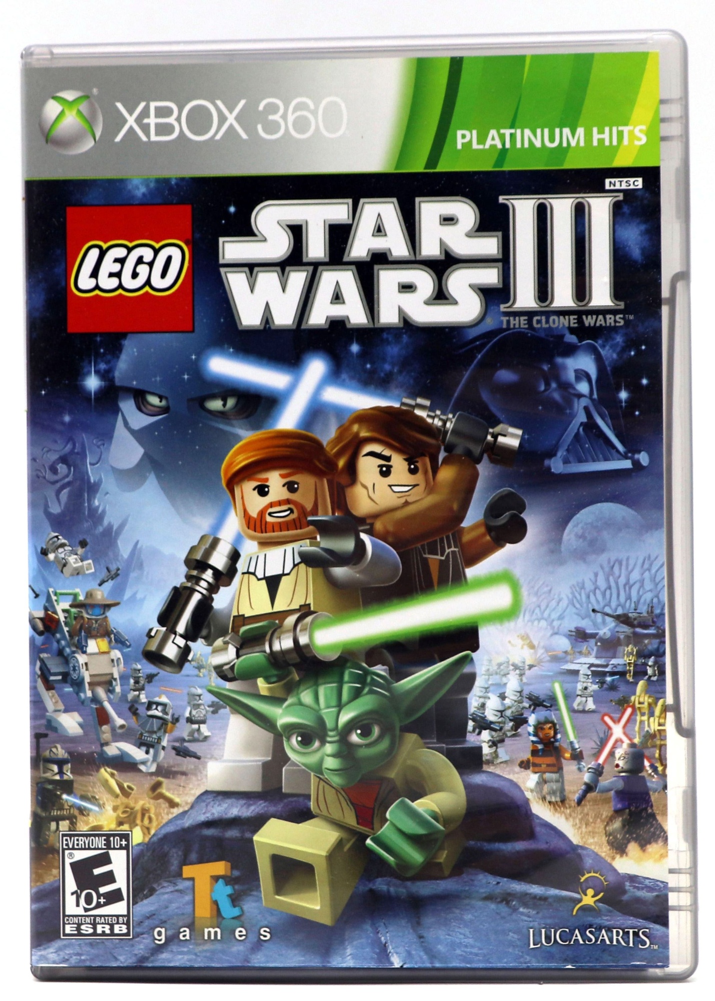 Купить игру Lego Star Wars 3 The Clone Wars (Xbox 360, NTSC), низкая цена,  скидки - Game Port