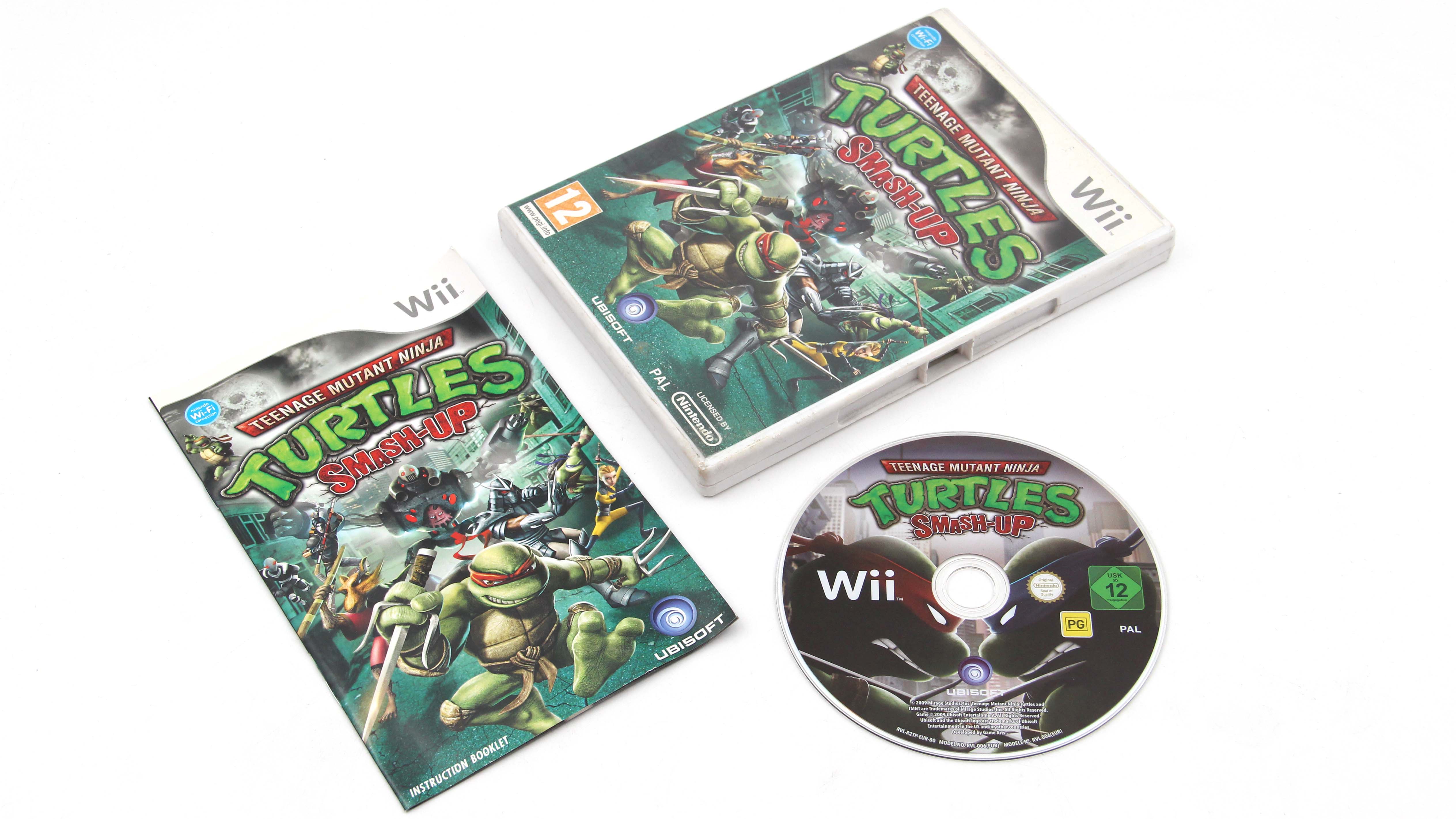 Купить игру Teenage Mutant Ninja Turtles Smash-Up (Nintendo Wii), низкая  цена, скидки - Game Port