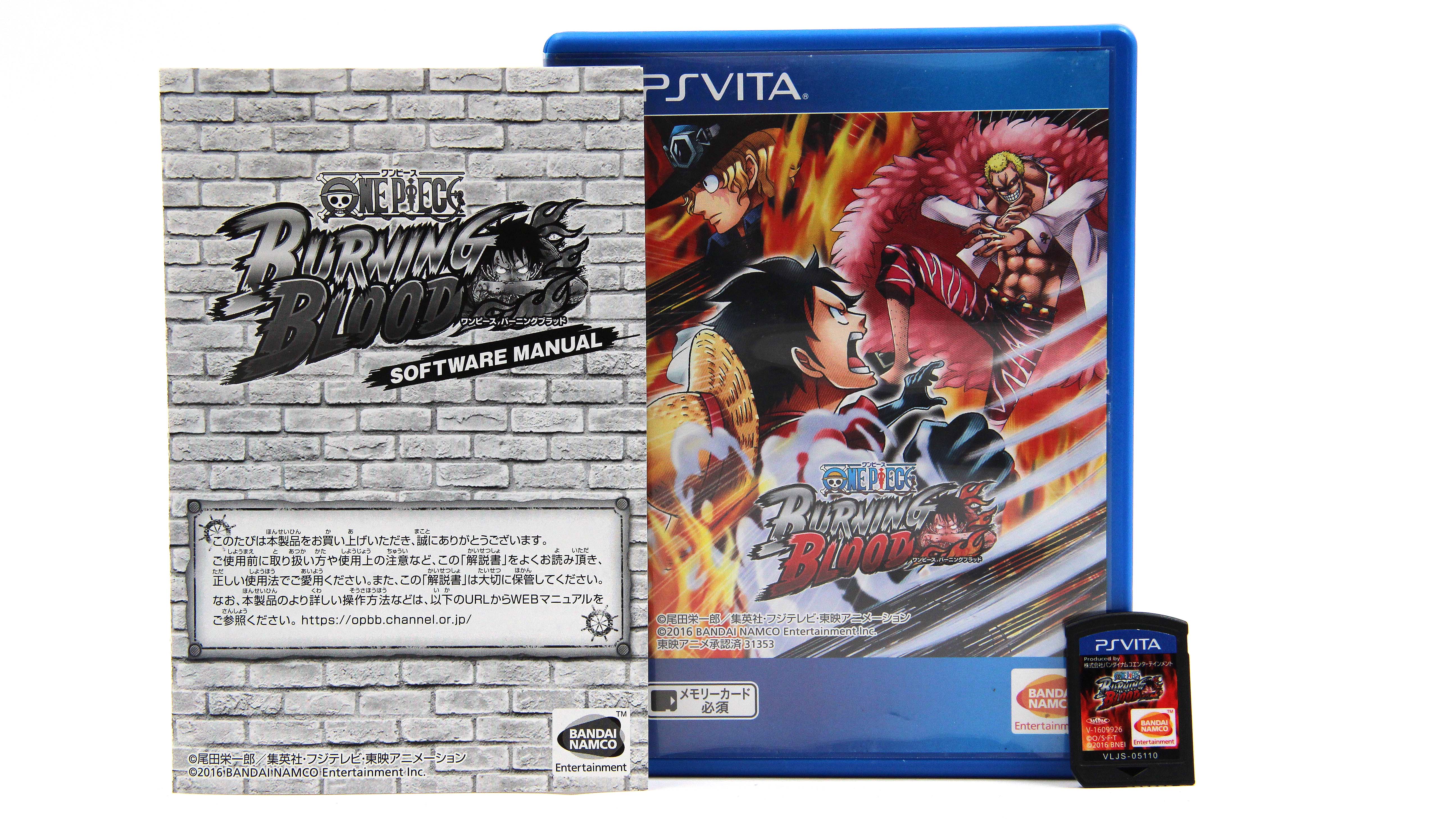 Купить игру One Piece: Burning Blood (PS Vita, Jap.ver.), низкая цена,  скидки - Game Port