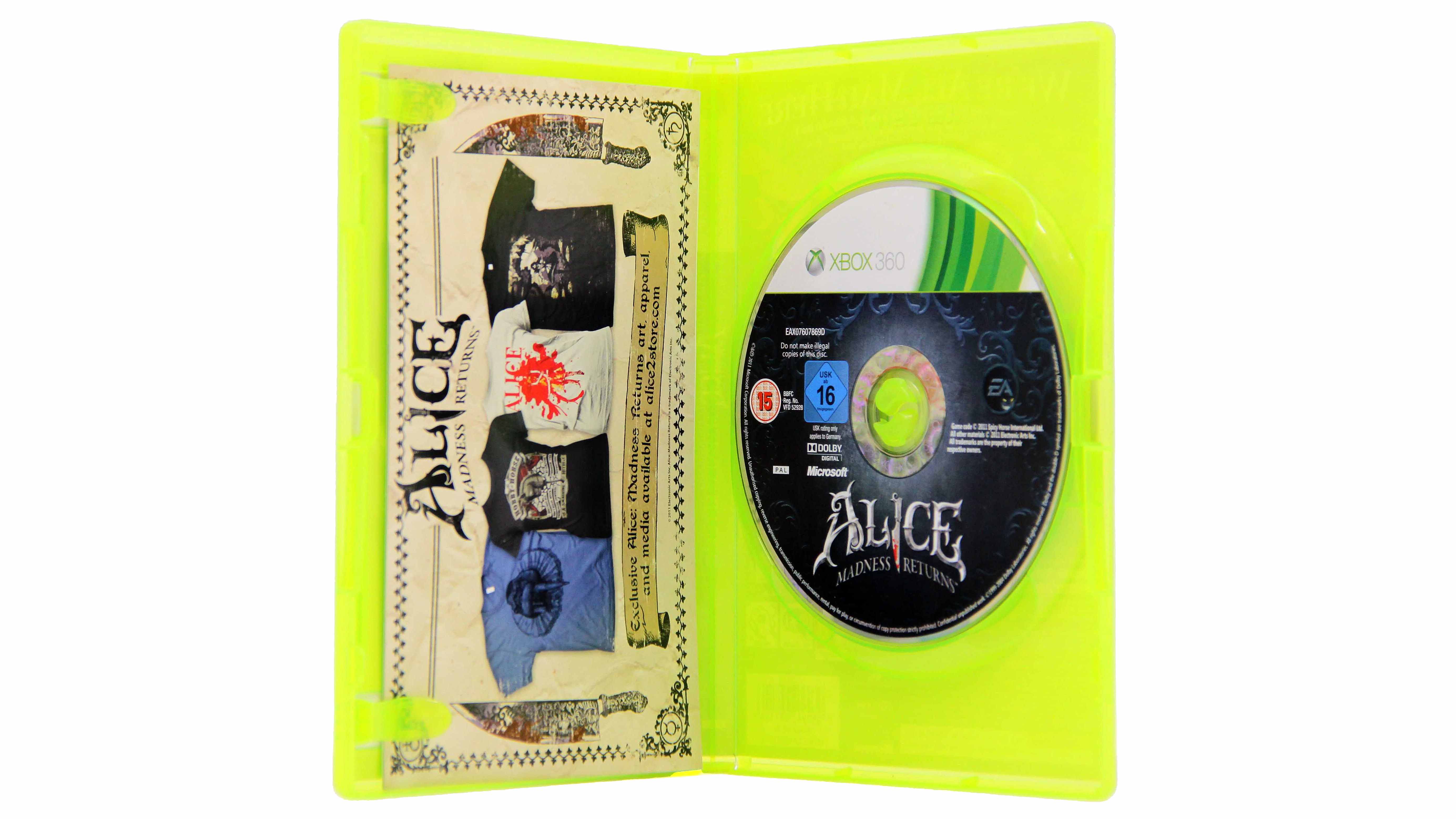 Купить игру Alice Madness Returns (Xbox 360), низкая цена, скидки - Game  Port