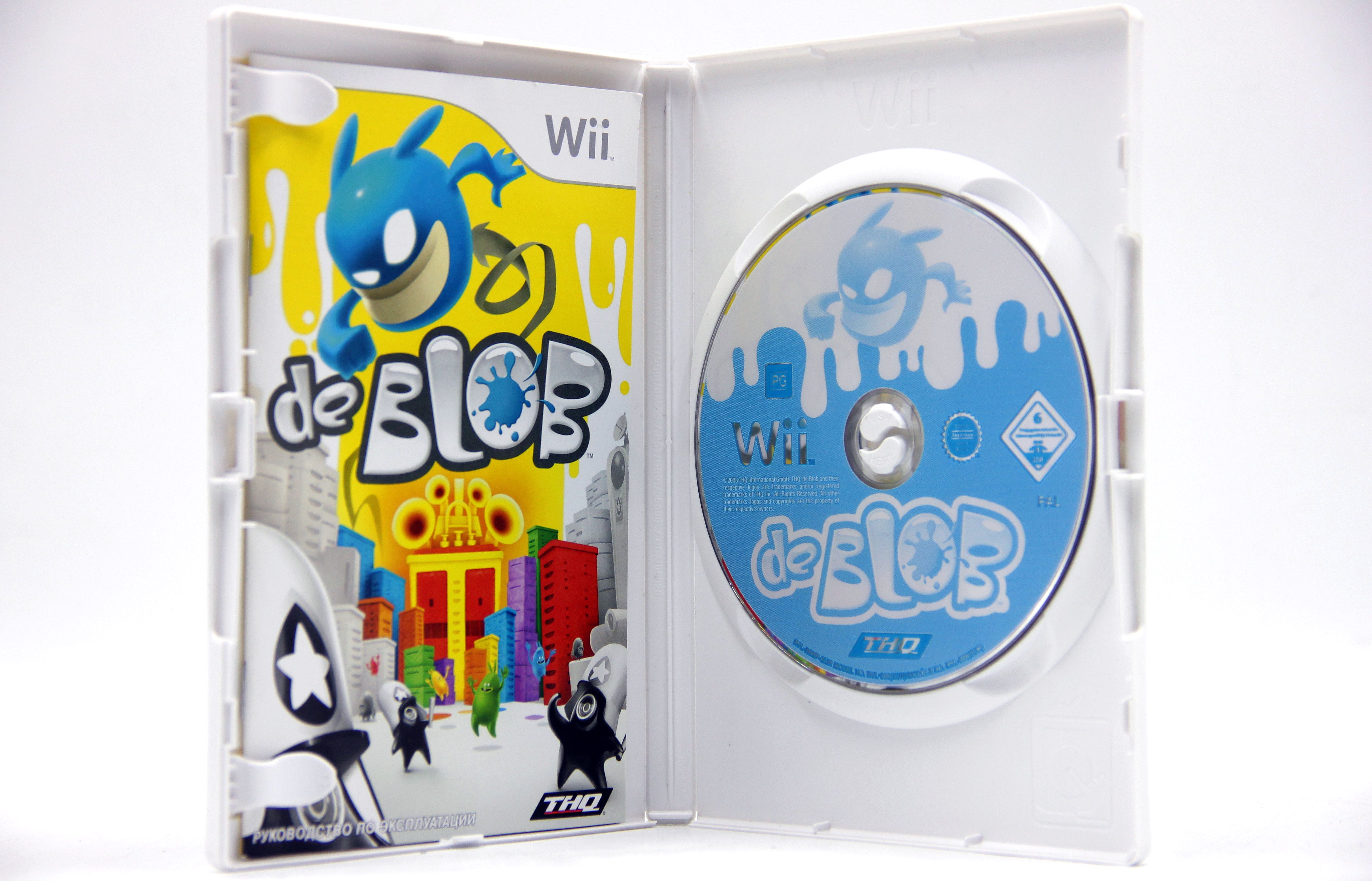 Купить игру De Blob (Nintendo Wii), низкая цена, скидки - Game Port