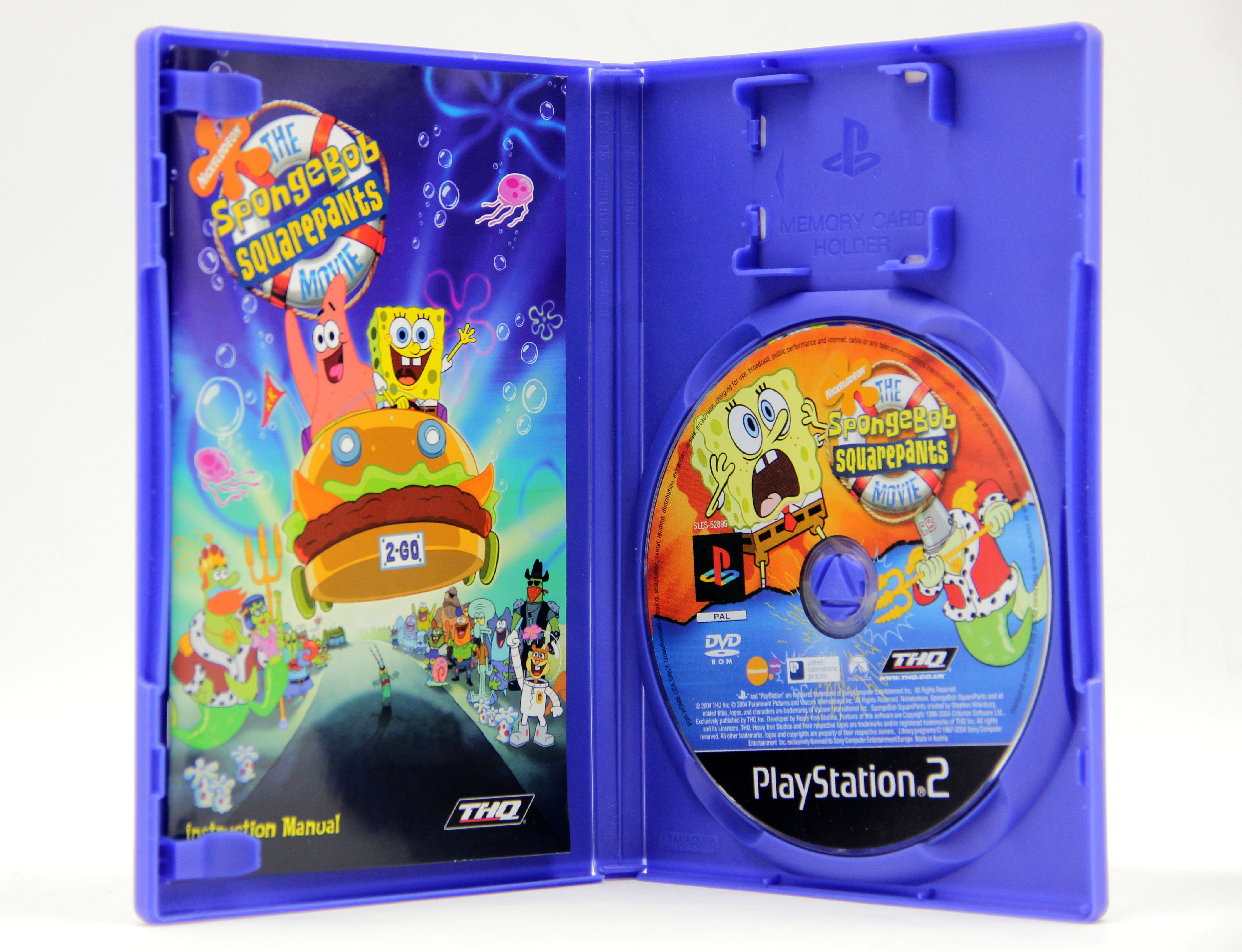 Купить игру SpongeBob SquarePants - The Movie (PS2), низкая цена, скидки -  Game Port