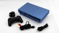 Игровая приставка Sony PlayStation 2 FAT (SCPH 30003 R) Aqua Blue