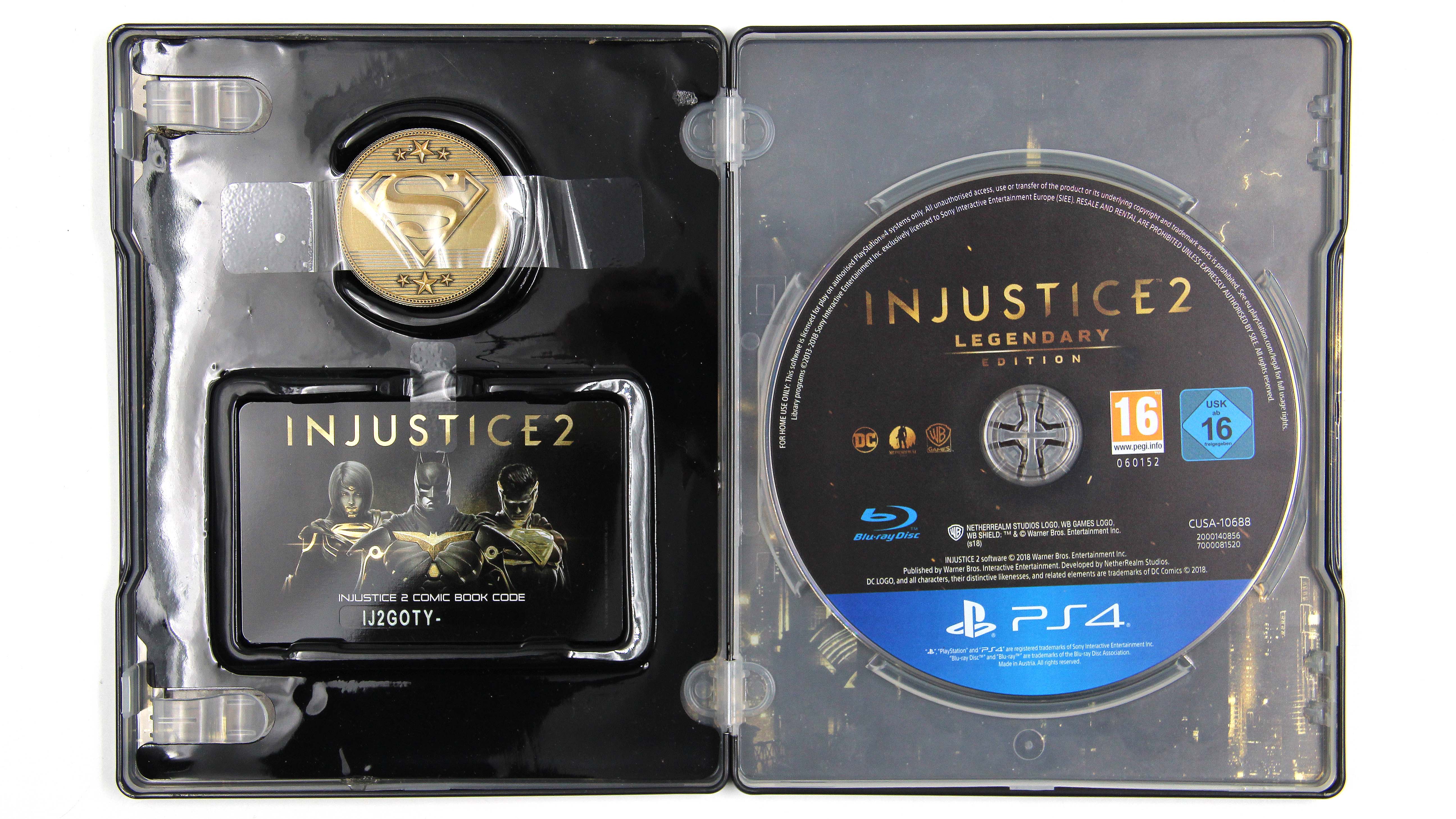 Купить игру Injustice 2 Legendary Edition Steelbook (PS4/PS5), низкая цена,  скидки - Game Port