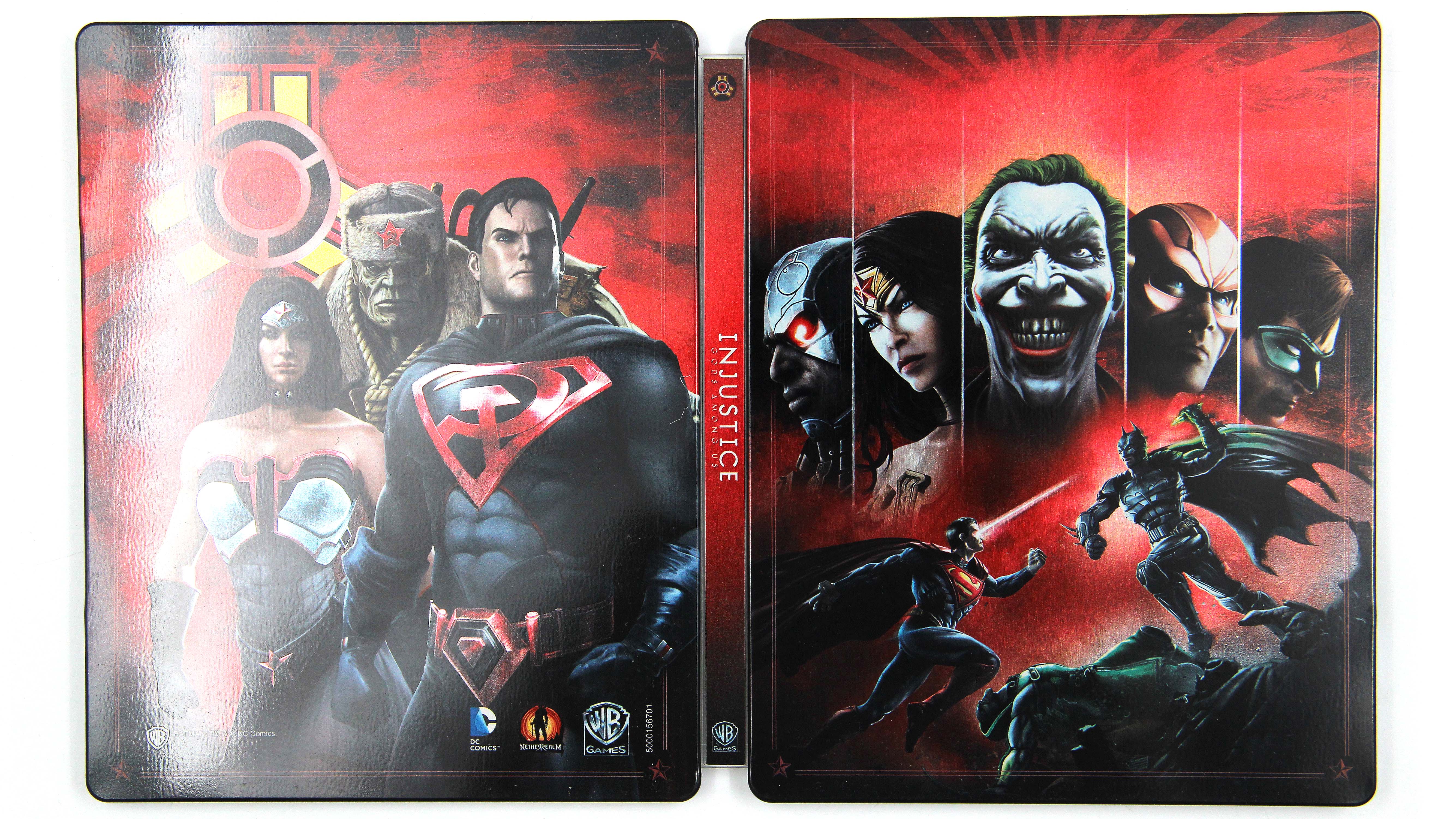 Купить игру Injustice Gods Among Us Steelbook Special Edition (PS3), низкая  цена, скидки - Game Port