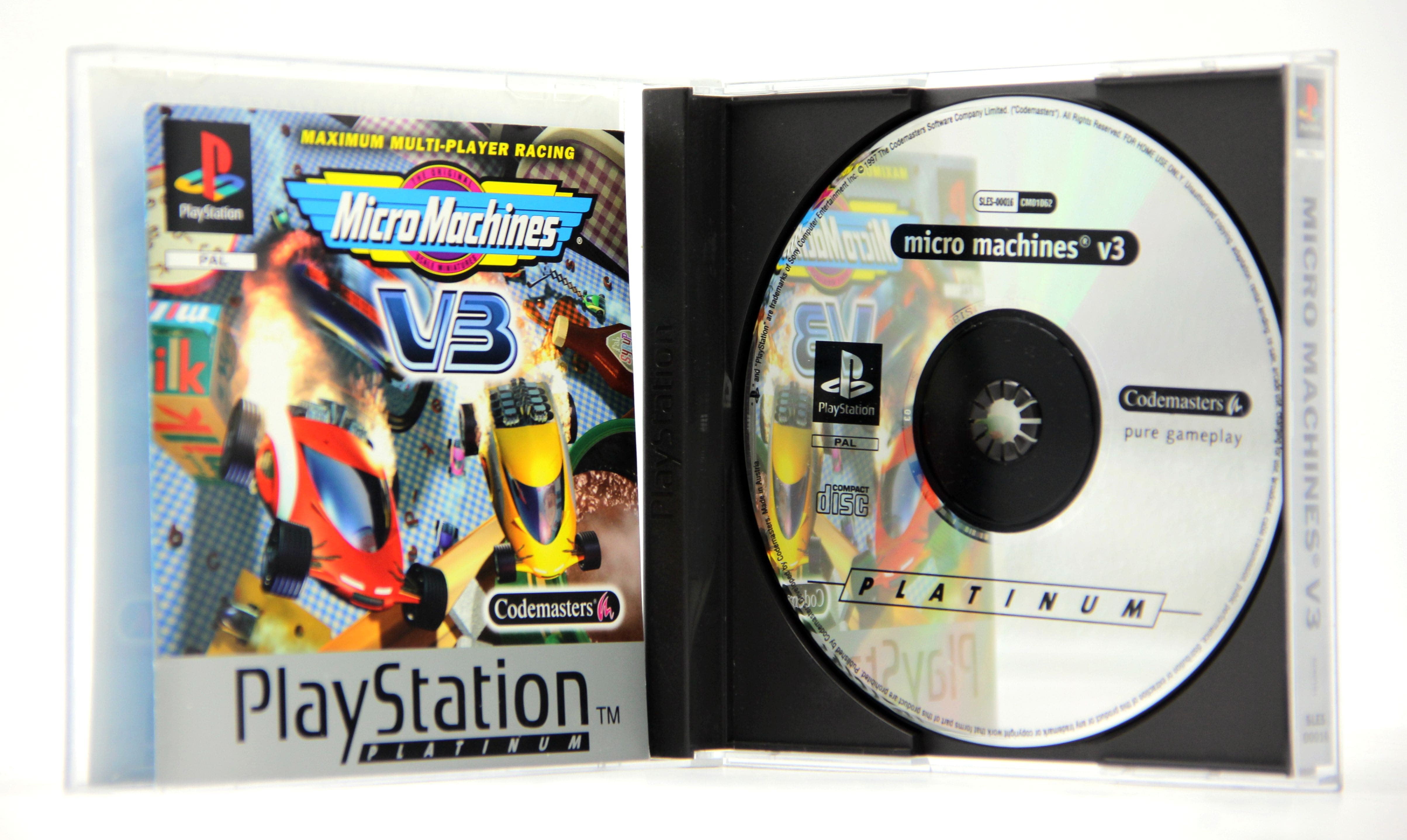 Купить игру Micro Machines V3 (PS1), низкая цена, скидки - Game Port