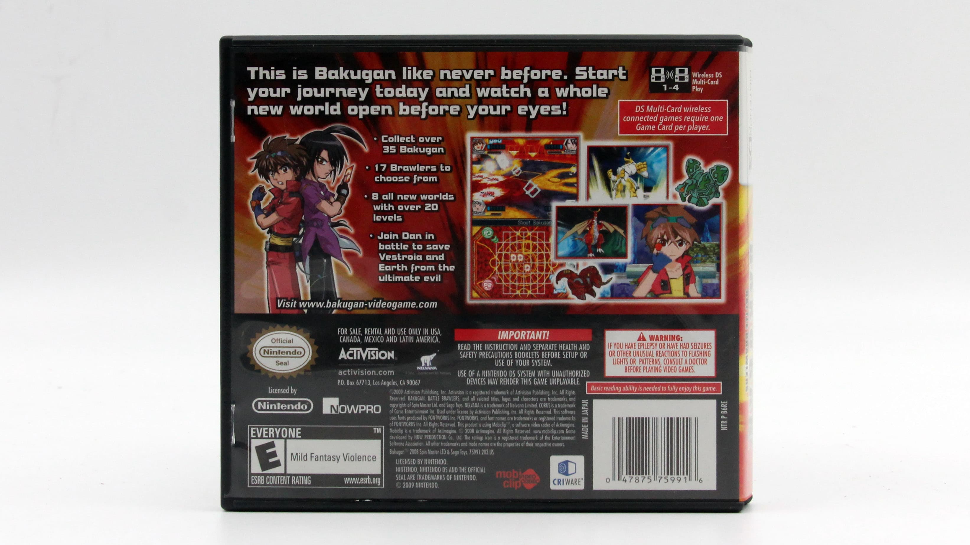 Купить игру Bakugan Battle Brawlers (Nintendo DS), низкая цена, скидки -  Game Port