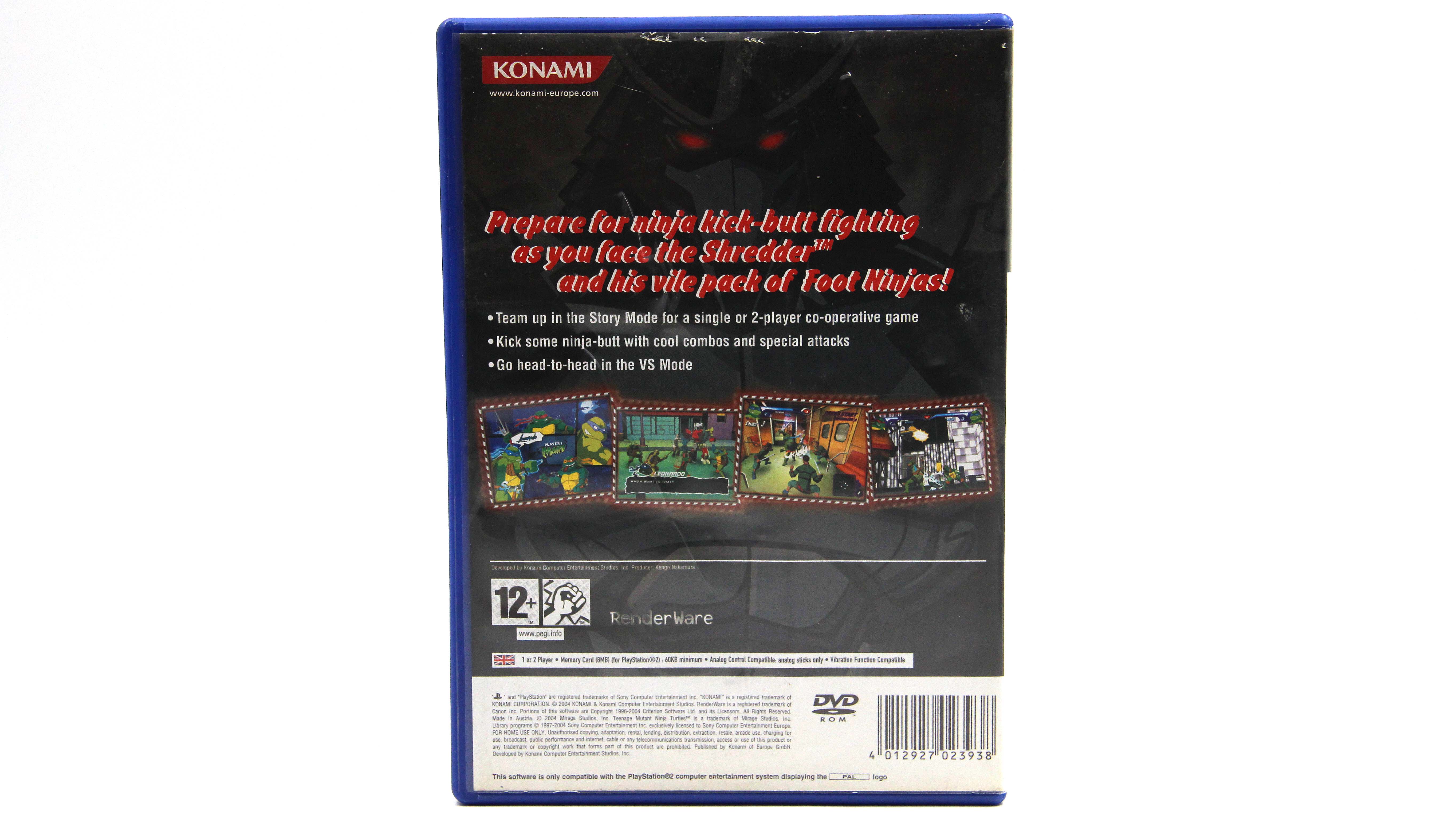 Купить игру Teenage Mutant Ninja Turtles (PS2), низкая цена, скидки - Game  Port