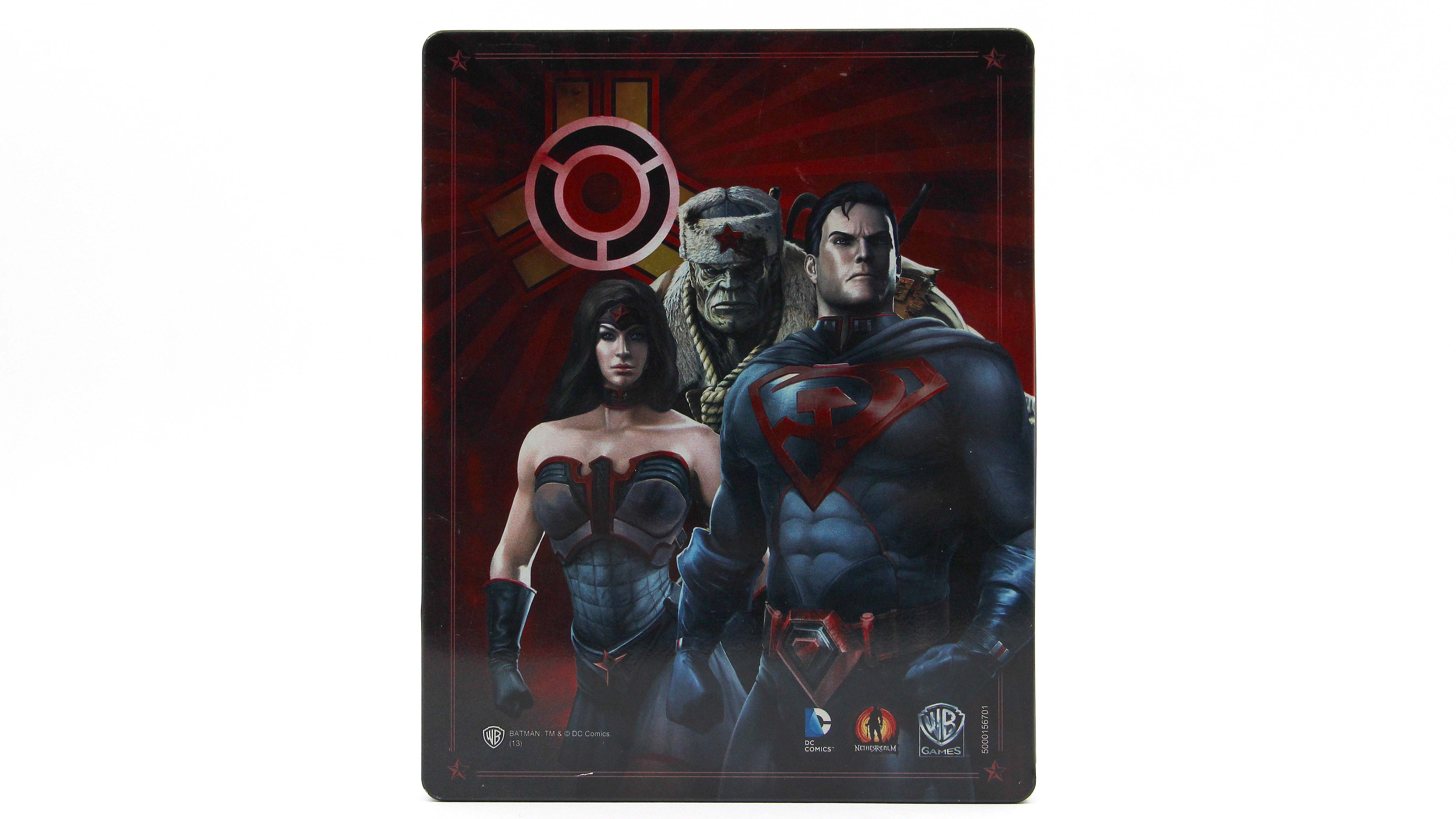 Купить игру Injustice Gods Among Us Steelbook Special Edition (PS3), низкая  цена, скидки - Game Port