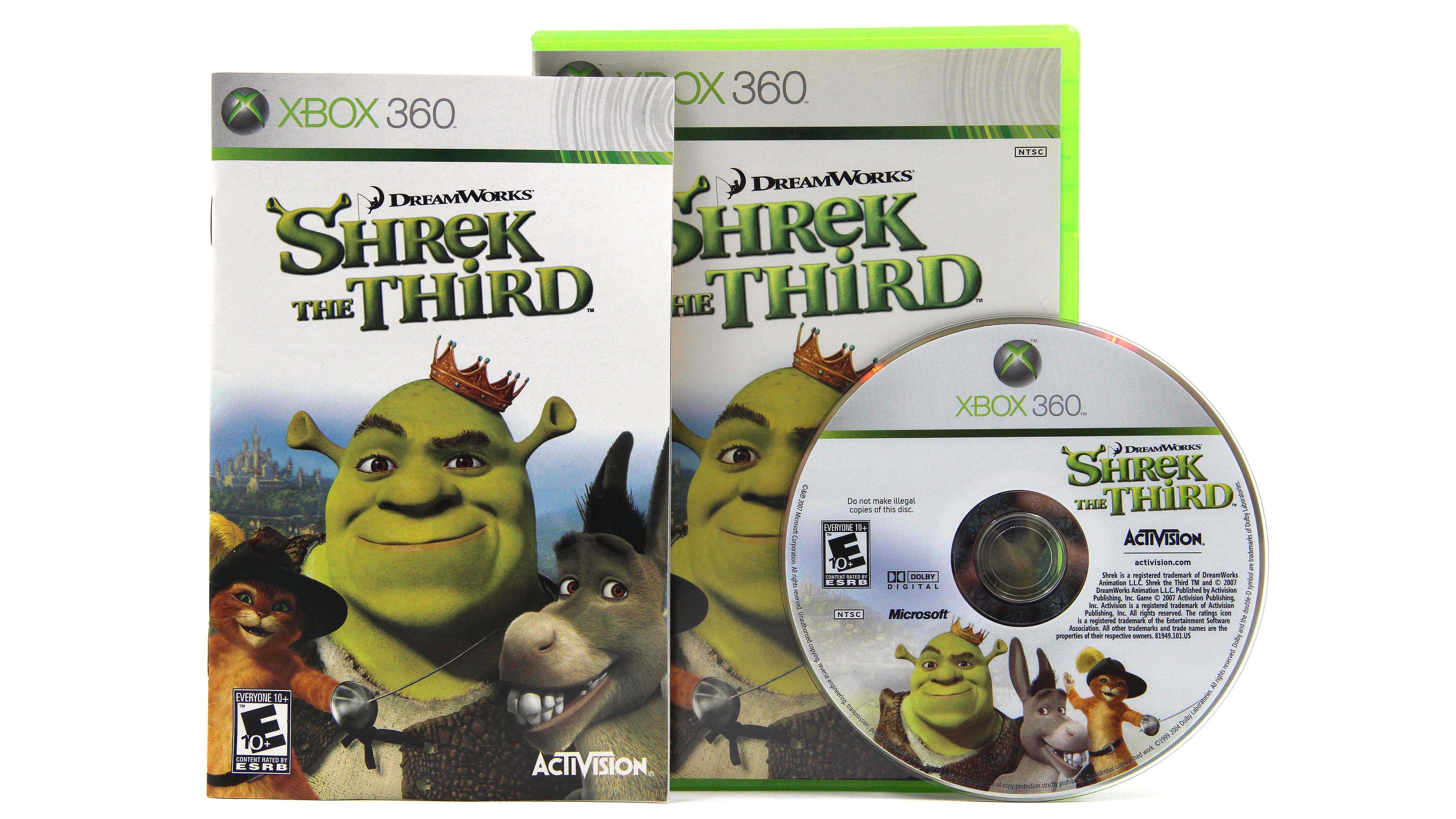 Купить игру Shrek The Third (Xbox 360), низкая цена, скидки - Game Port