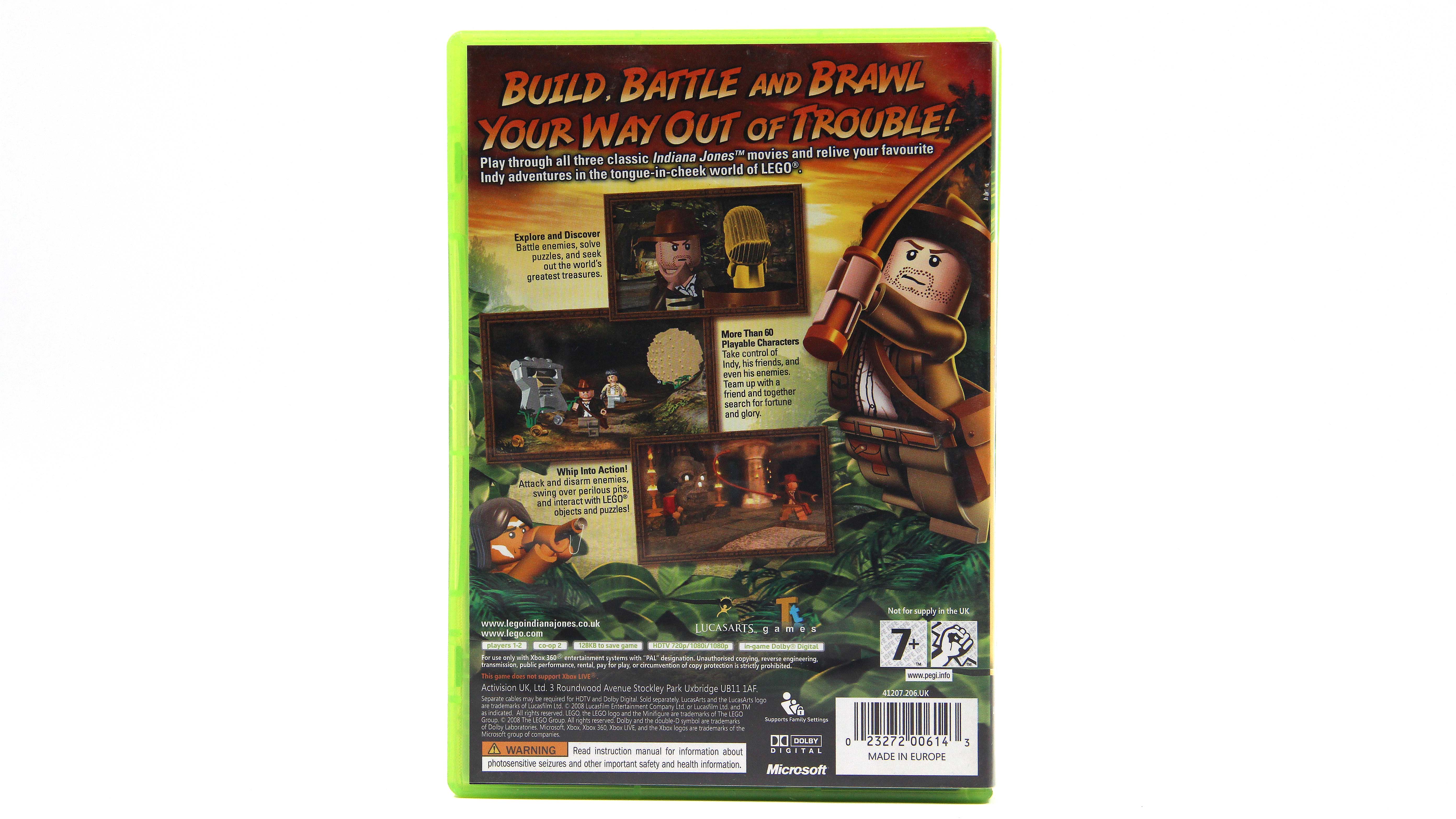 Купить игру LEGO Indiana Jones The Original Adventures для Xbox 360, низкая  цена, скидки - Game Port