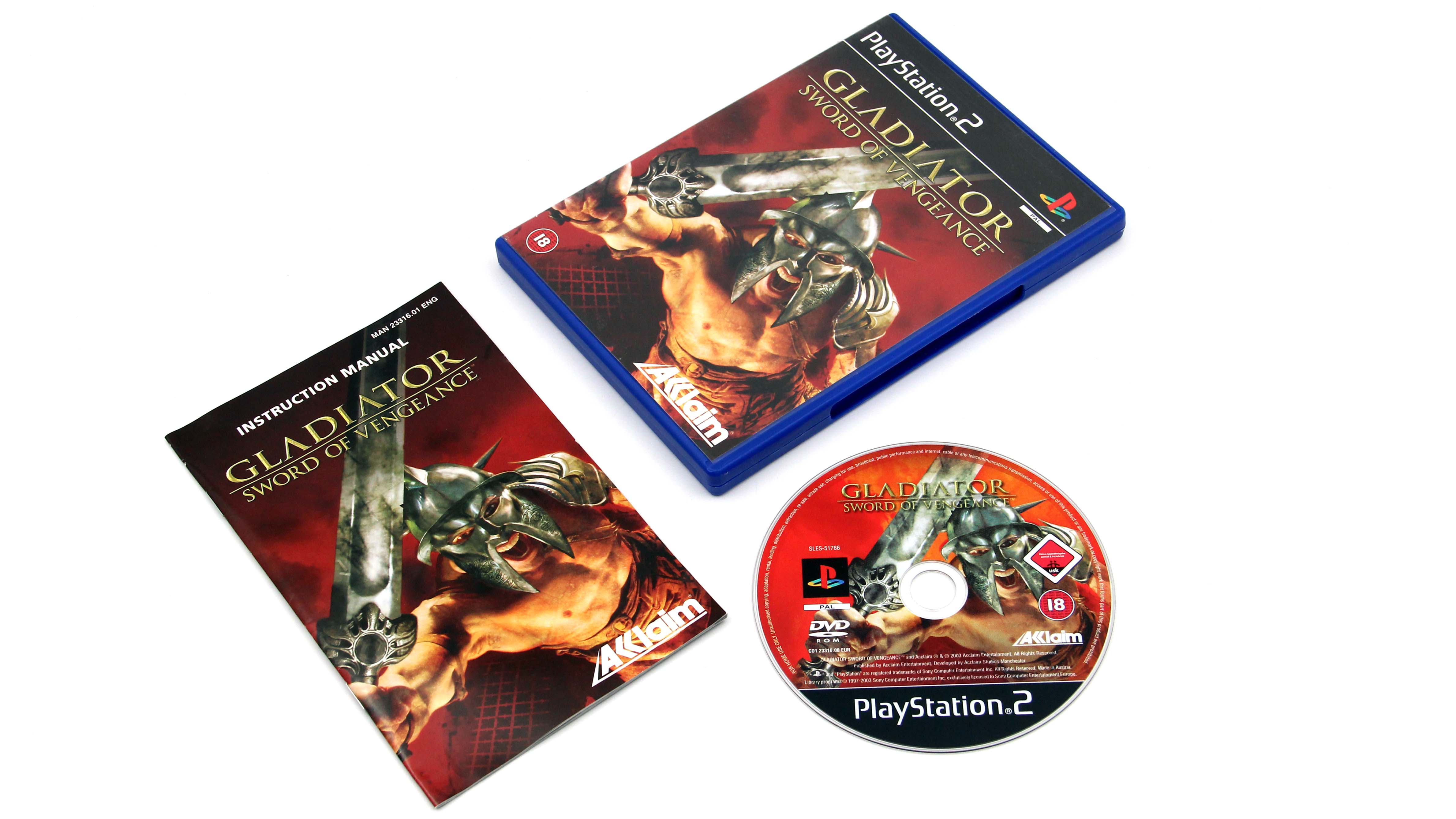 Купить игру Gladiator Sword of Vengeance (PS2), низкая цена, скидки - Game  Port