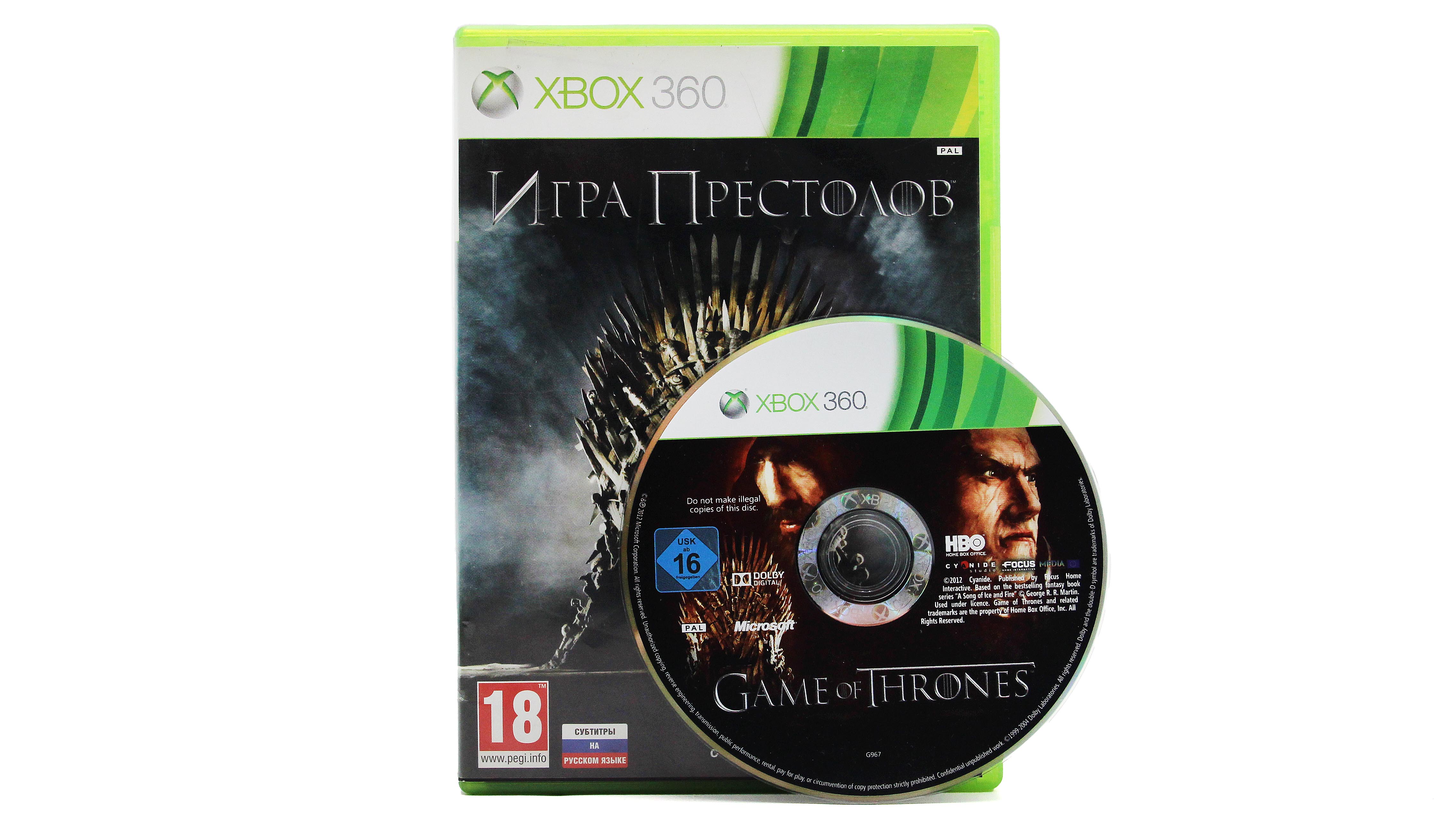 Купить игру Game of Thrones (Игра Престолов) (Xbox 360), низкая цена,  скидки - Game Port