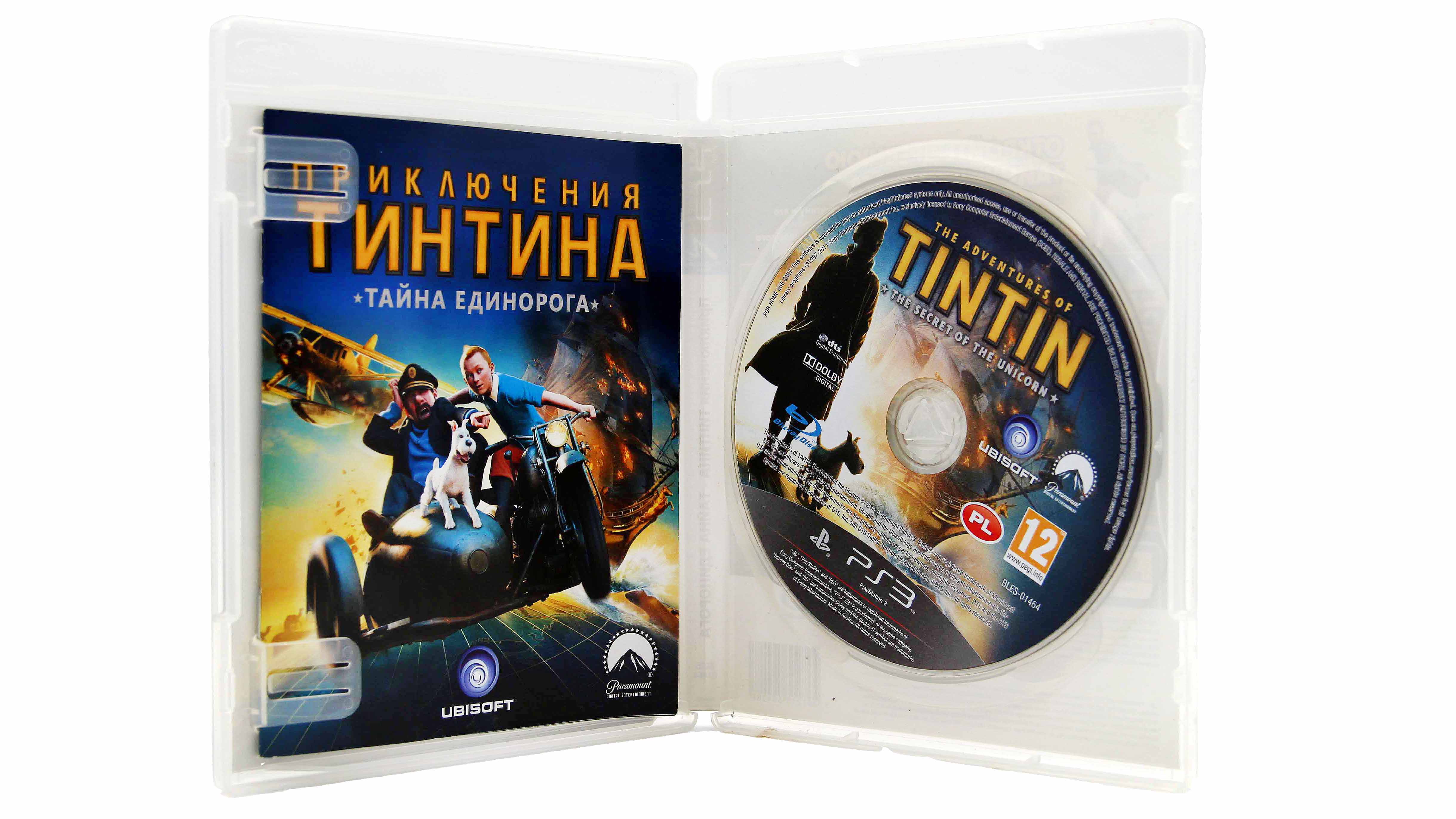 Купить игру The Adventures of Tintin (Приключения Тинтина Тайна Единорога) ( PS3, Английский язык) , низкая цена, скидки - Game Port