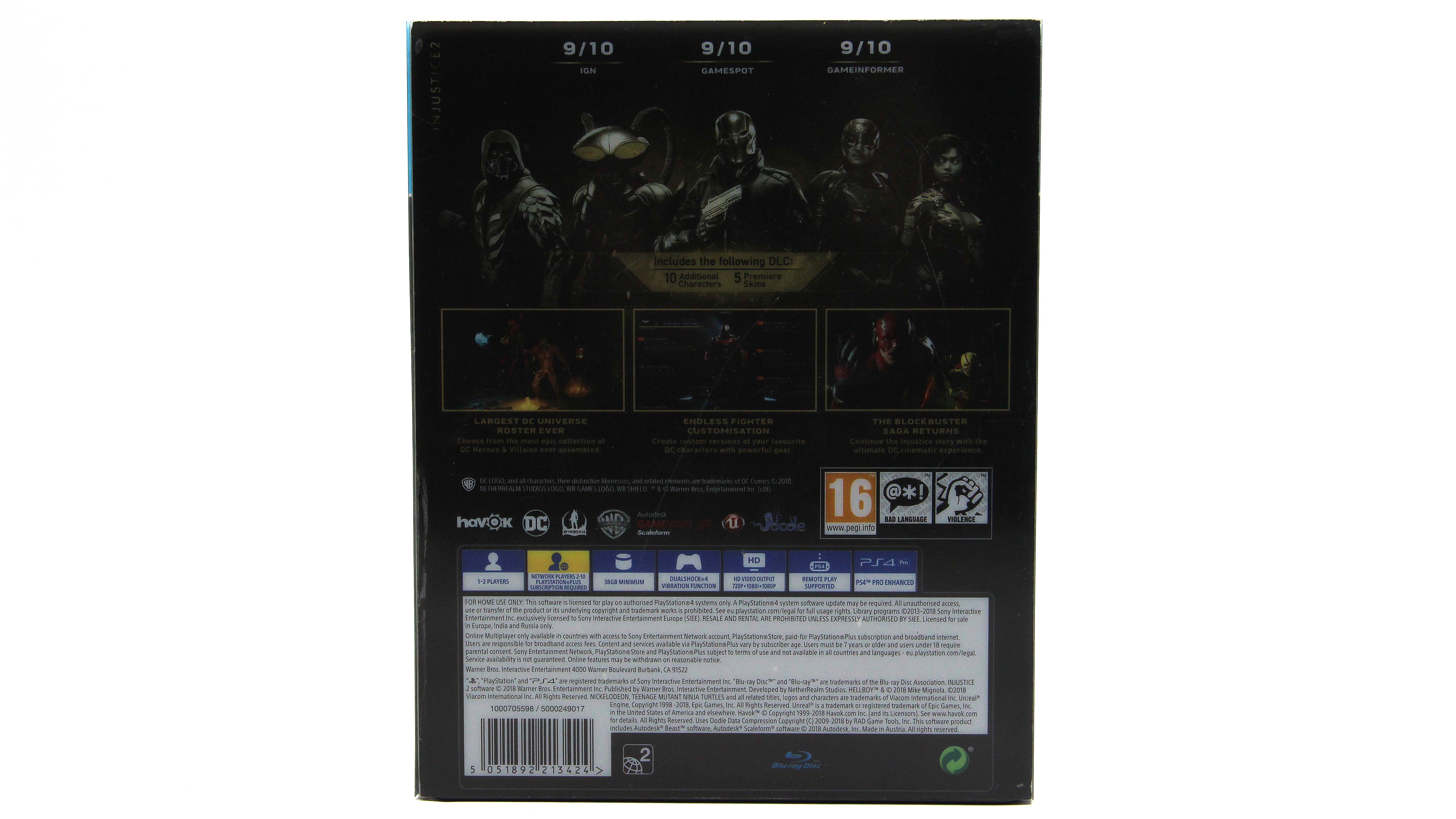 Купить игру Injustice 2 Legendary Edition Steelbook (PS4/PS5), низкая цена,  скидки - Game Port