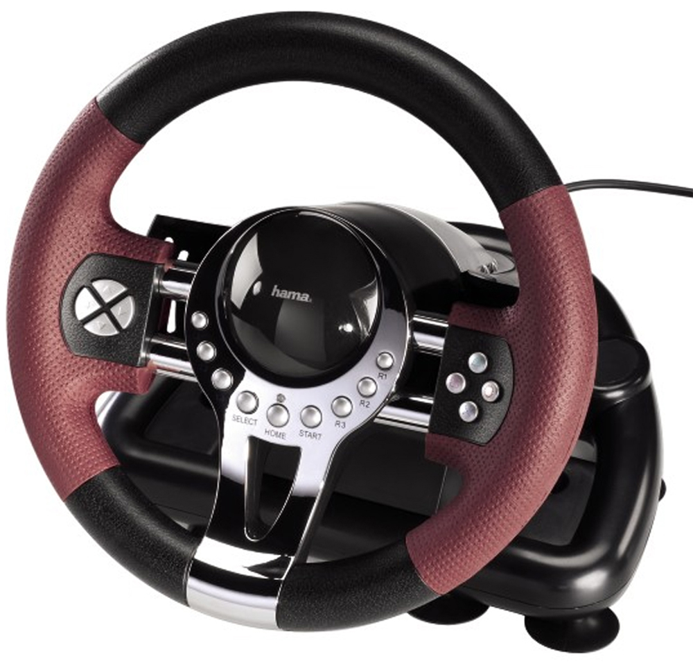 Купить Руль Hama Racing Wheel Thunder V5 для PS3 , цена, скидки - Game Port