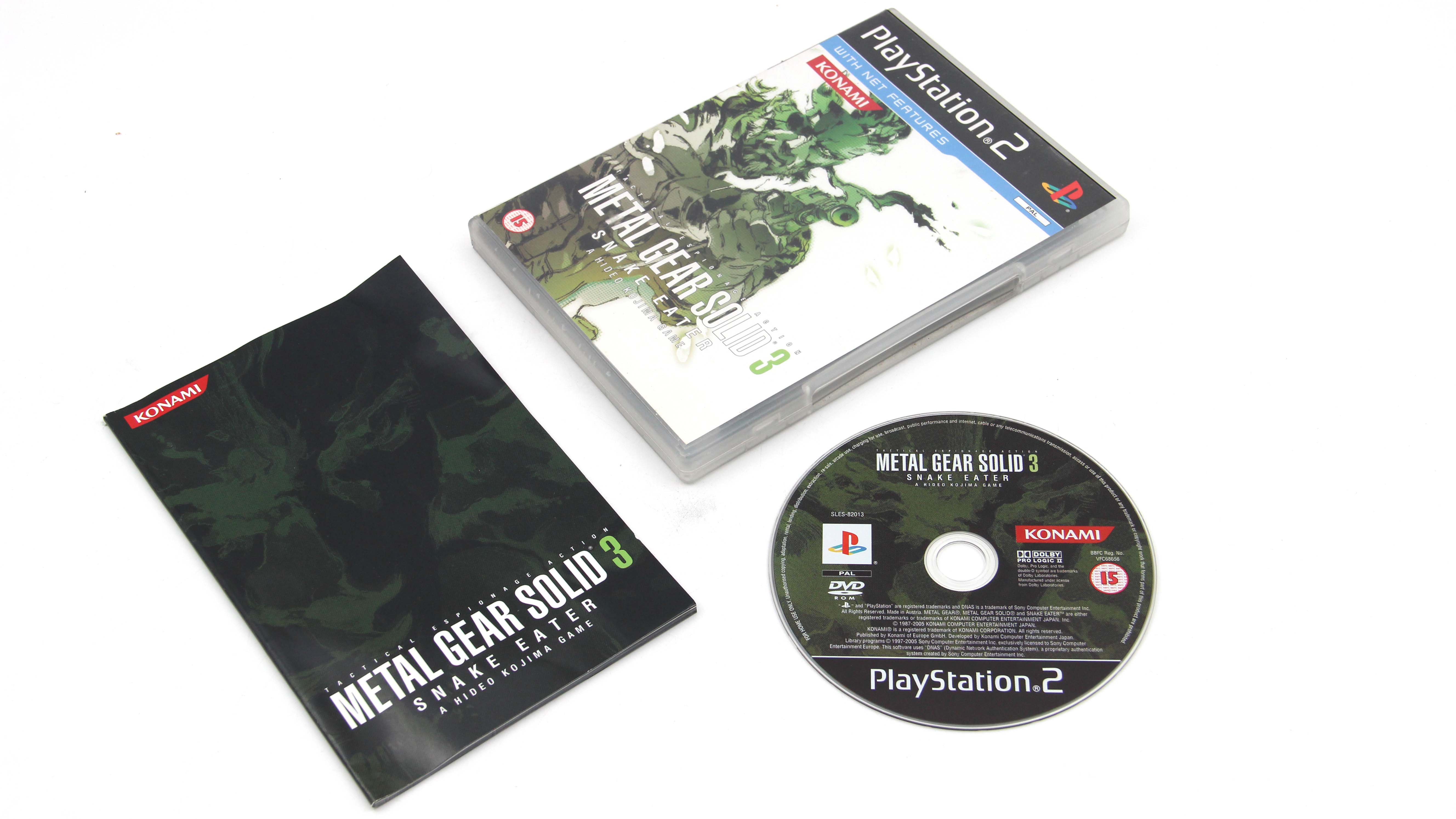 Купить игру Metal Gear Solid 3 Snake Eater (PS2), низкая цена, скидки -  Game Port