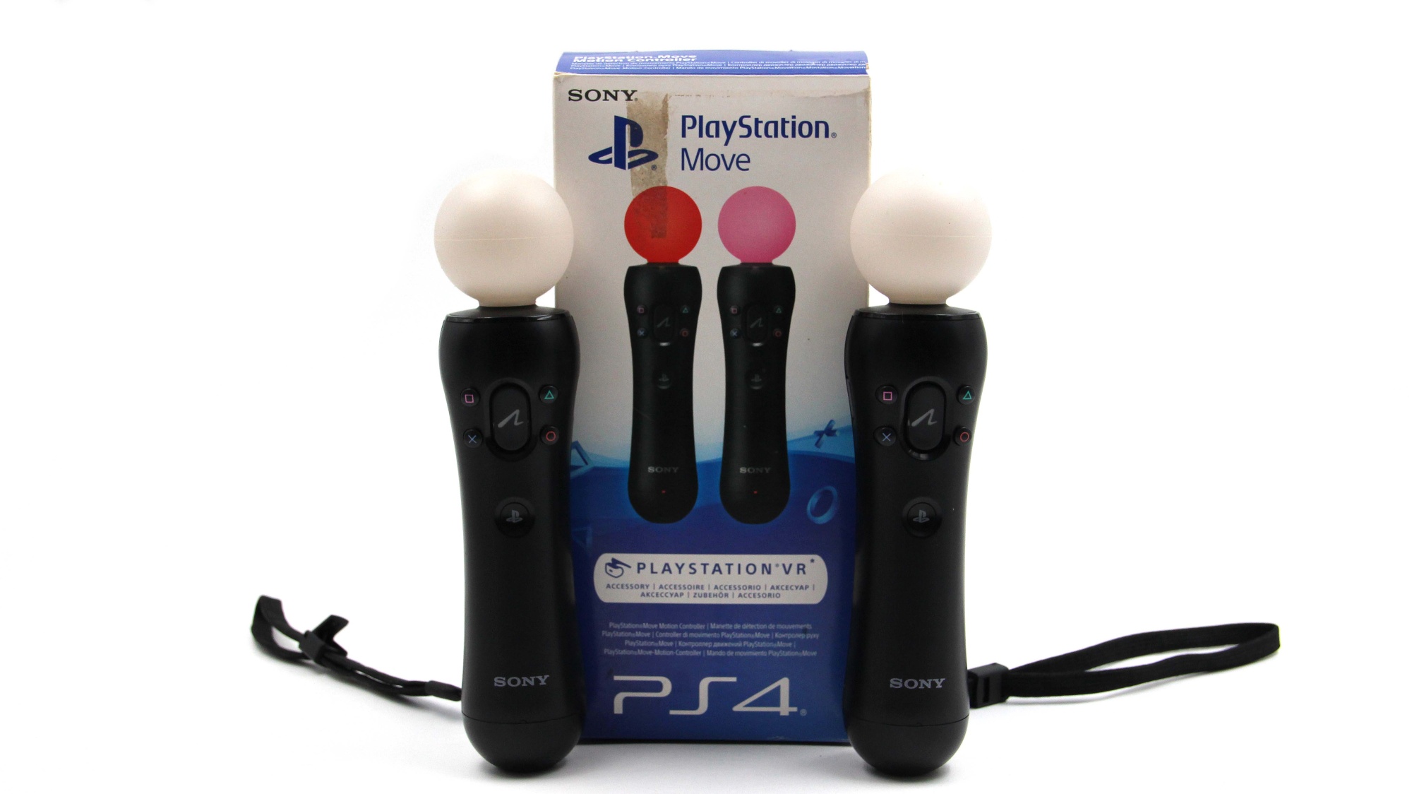 Купить Набор 2 Контроллера движений PlayStation Move (rev 1), цена, скидки  - Game Port