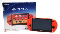 Игровая приставка Sony PlayStation Vita Slim 128 Gb Neon Orange HEN В коробке
