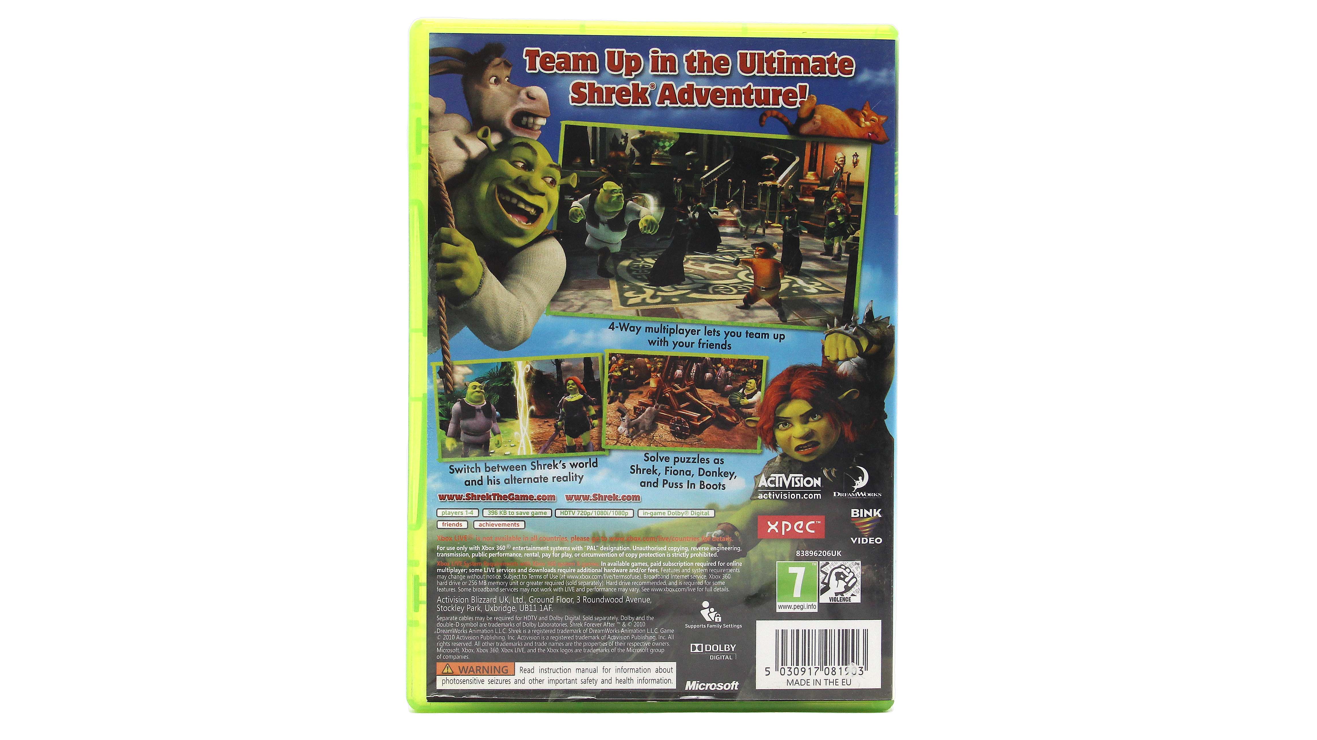 Купить игру Shrek Forever After (Xbox 360), низкая цена, скидки - Game Port