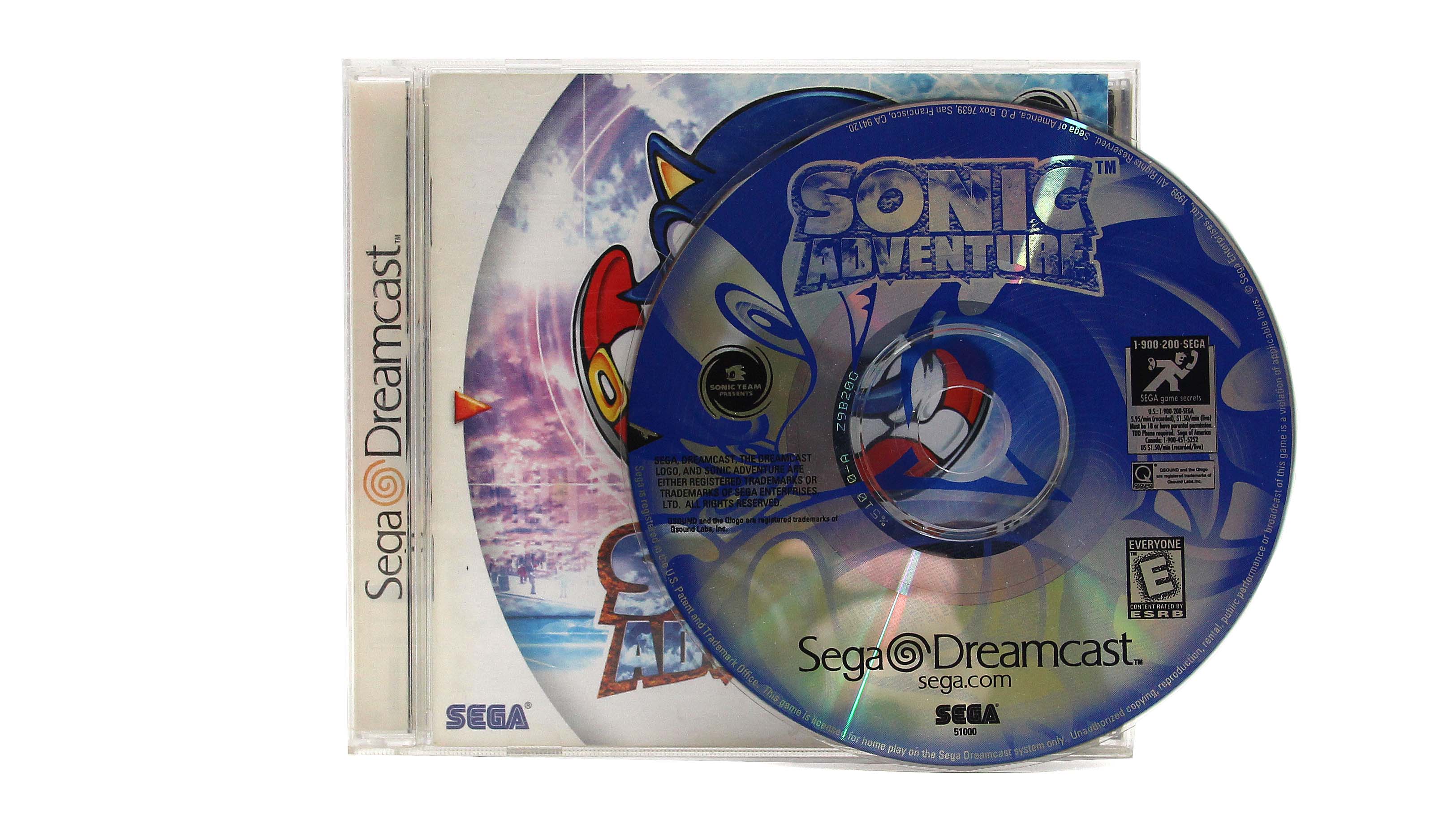 Купить игру Sonic Adventure (Sega Dreamcast, NTSC-U), низкая цена, скидки -  Game Port