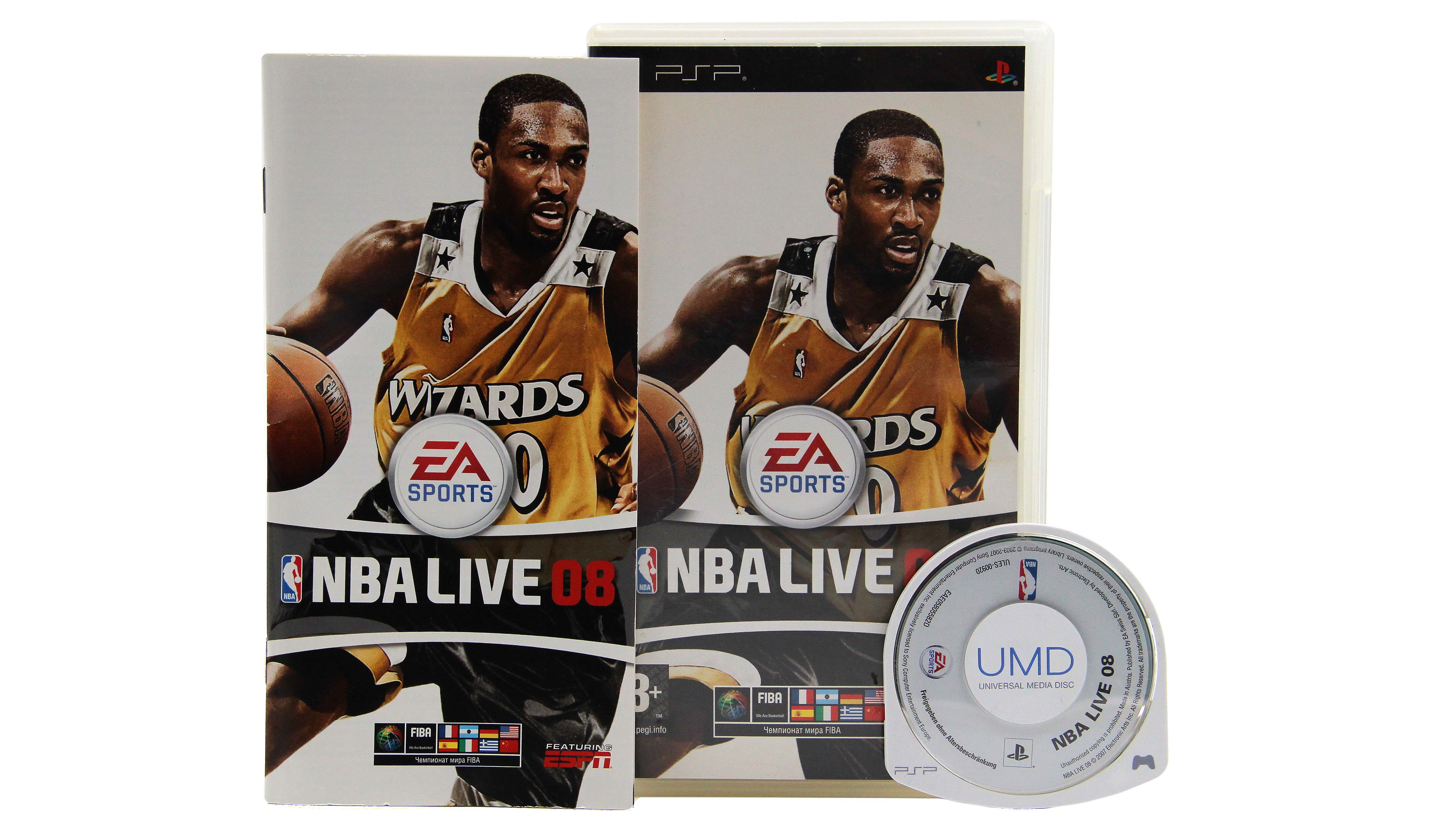 Купить игру NBA Live 08 (PSP, Английский язык), низкая цена, скидки - Game  Port