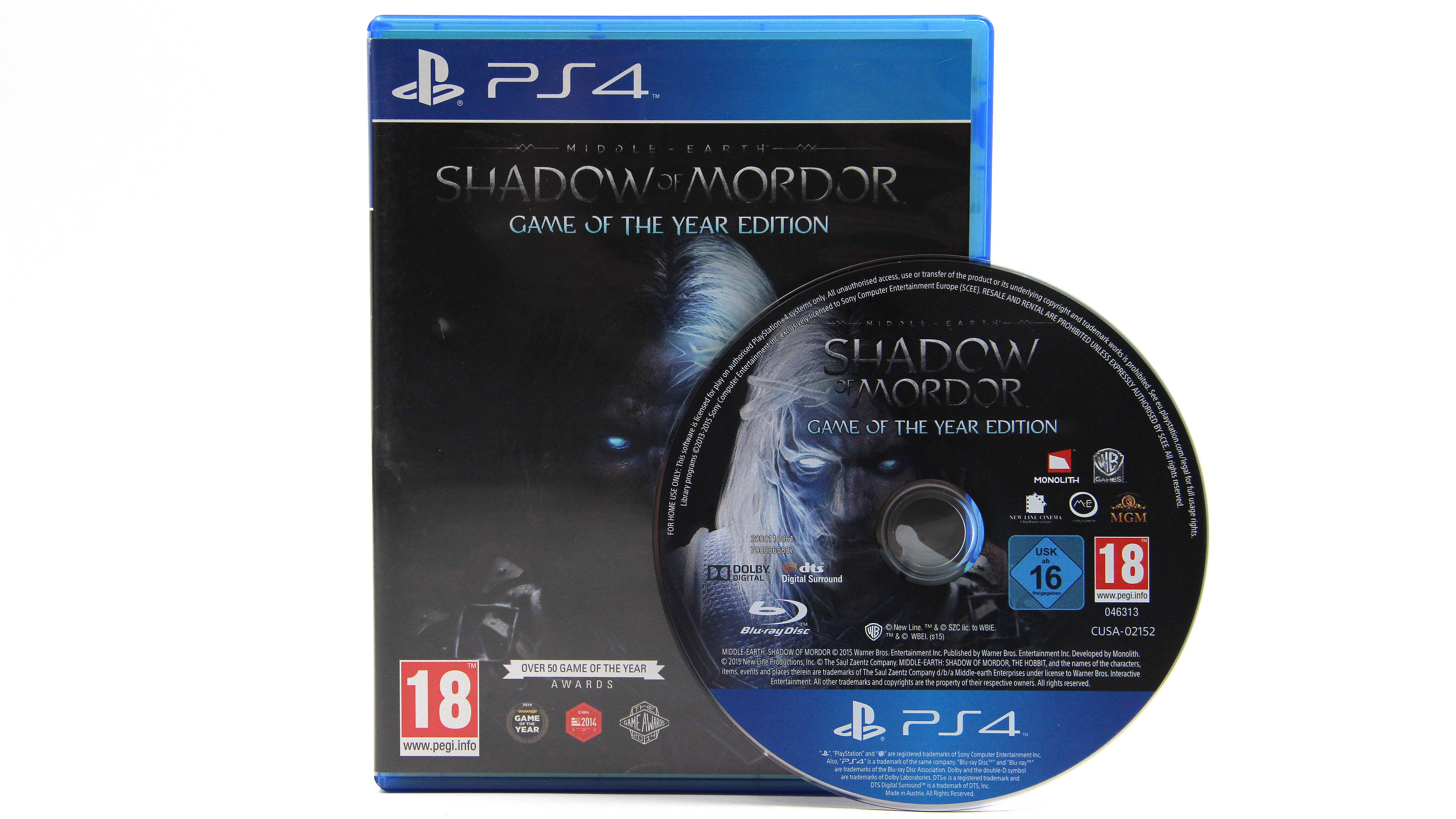 Купить игру Middle-earth: Shadow of Mordor GOTY (Средиземье Тени Мордора)  (PS4/PS5), низкая цена, скидки - Game Port