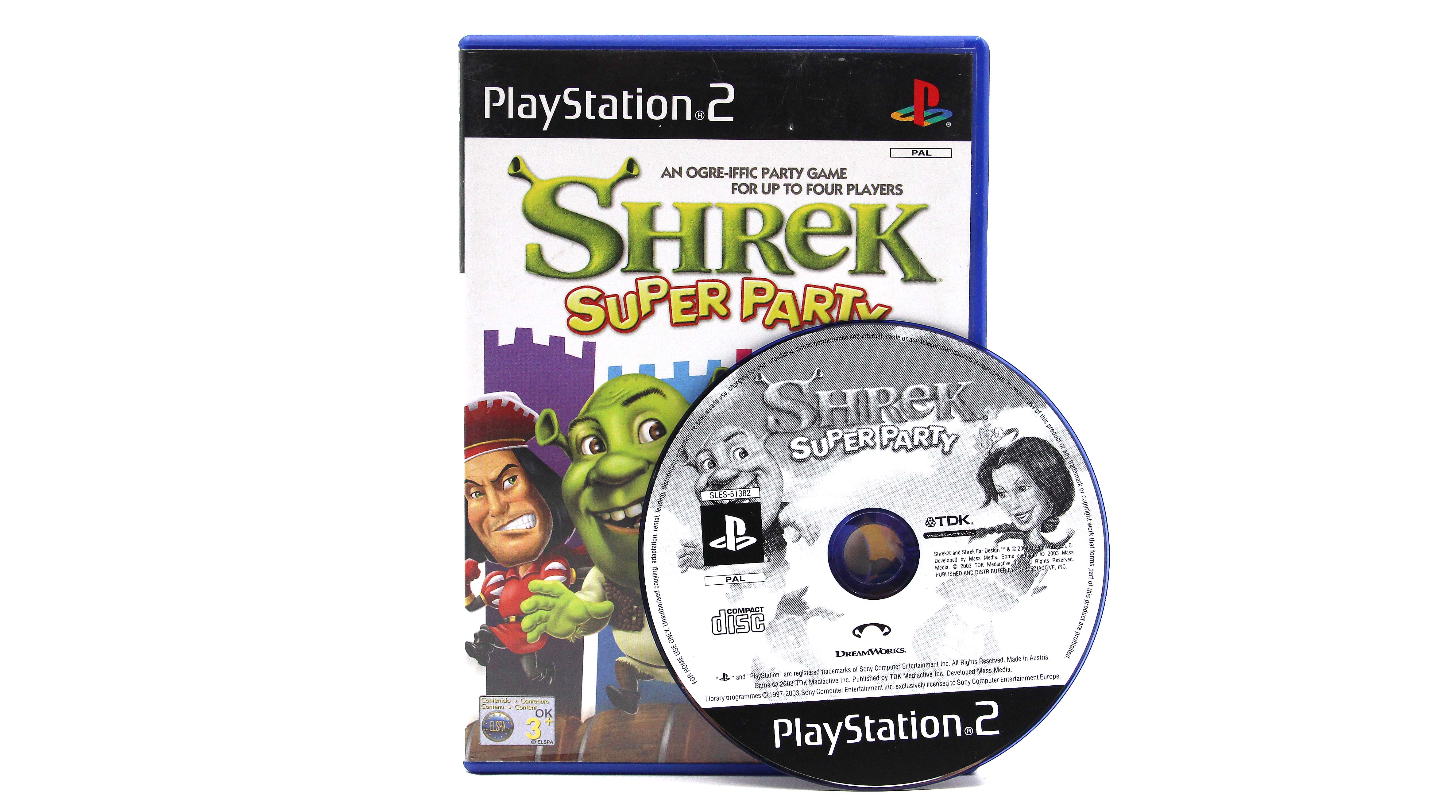 Купить игру Shrek Super Party (PS2), низкая цена, скидки - Game Port