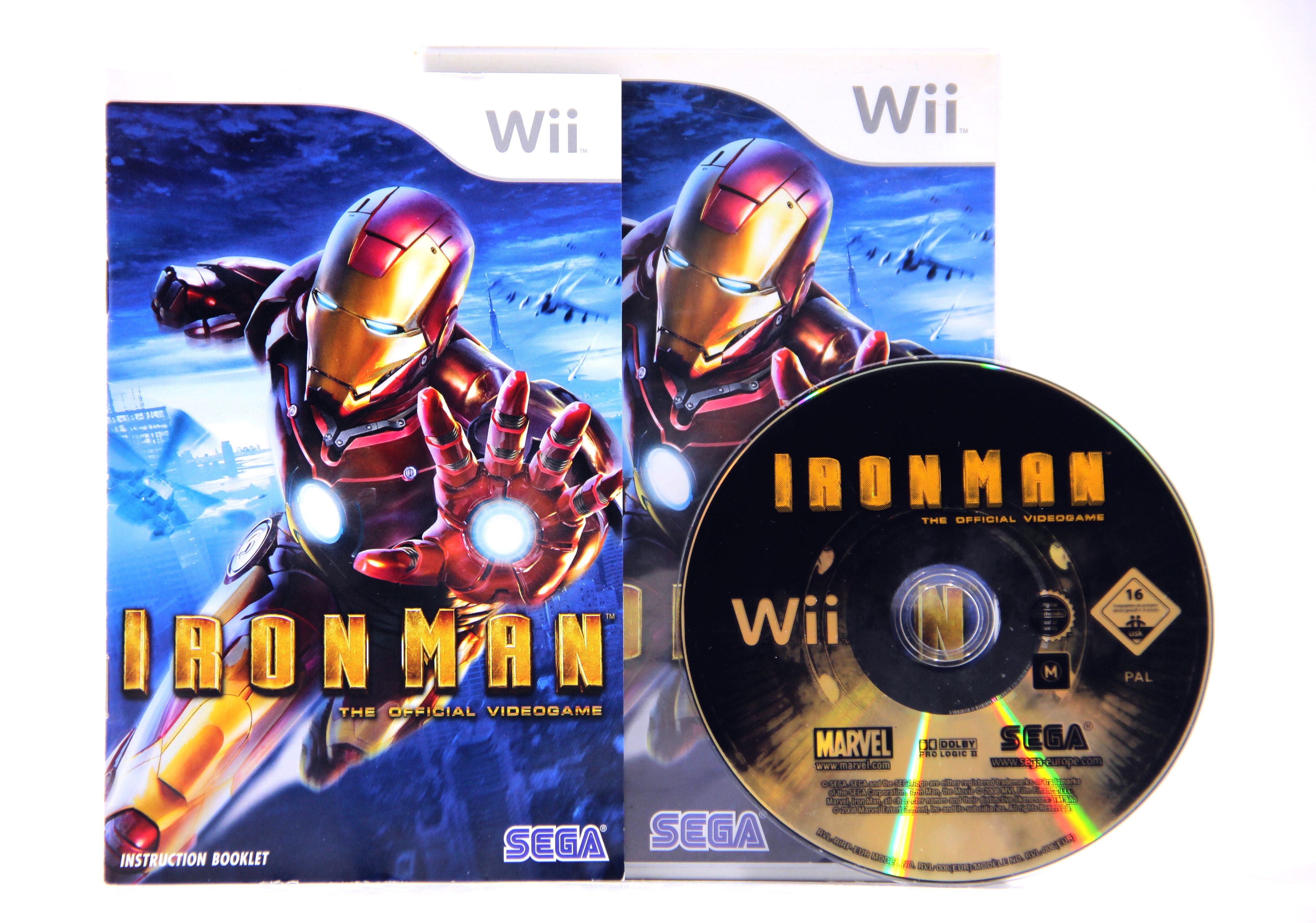 Купить игру Iron Man (Железный человек) (Nintendo Wii, Английский язык),  низкая цена, скидки - Game Port