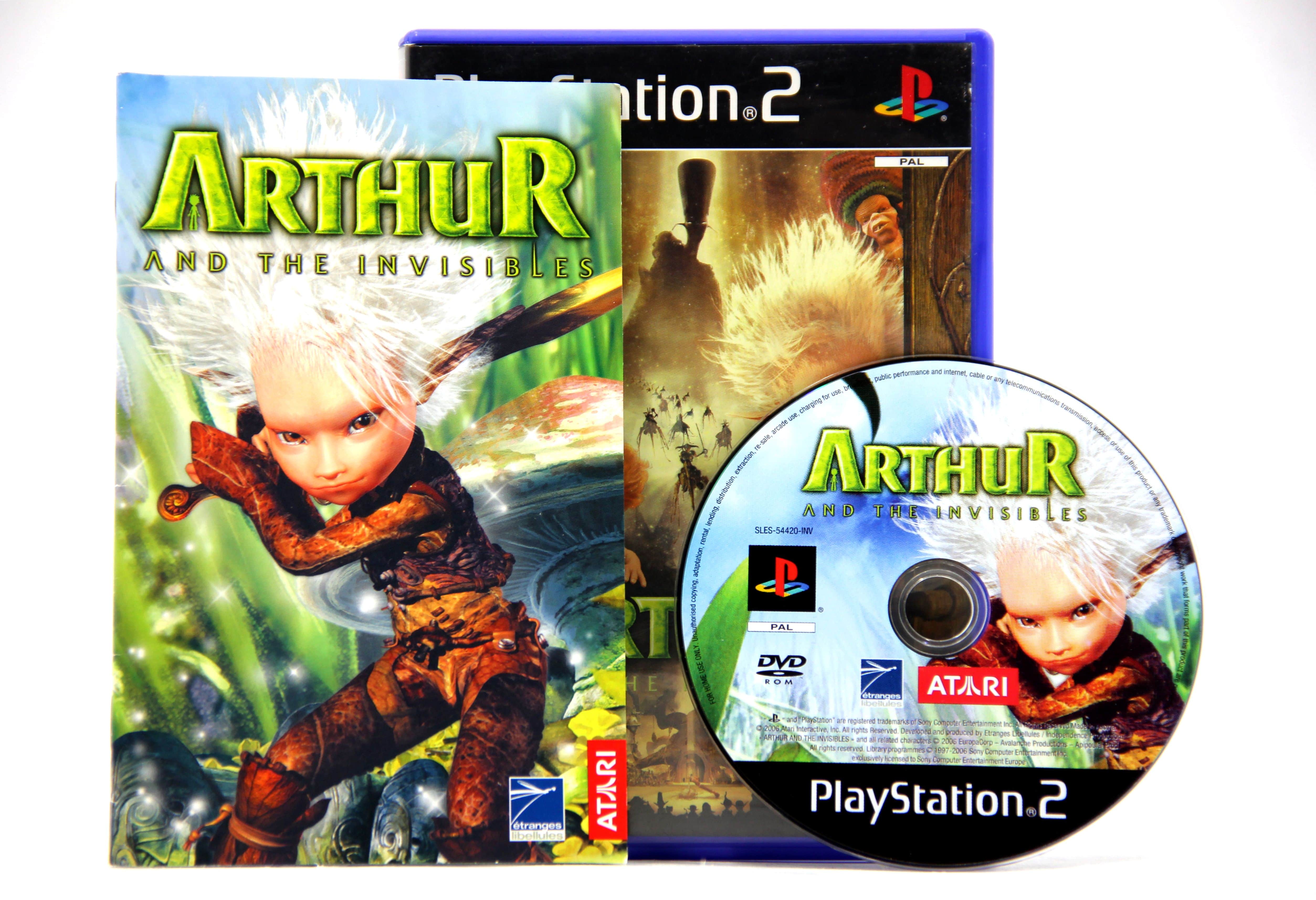 Купить игру Arthur and the Invisibles (PS2), низкая цена, скидки - Game Port