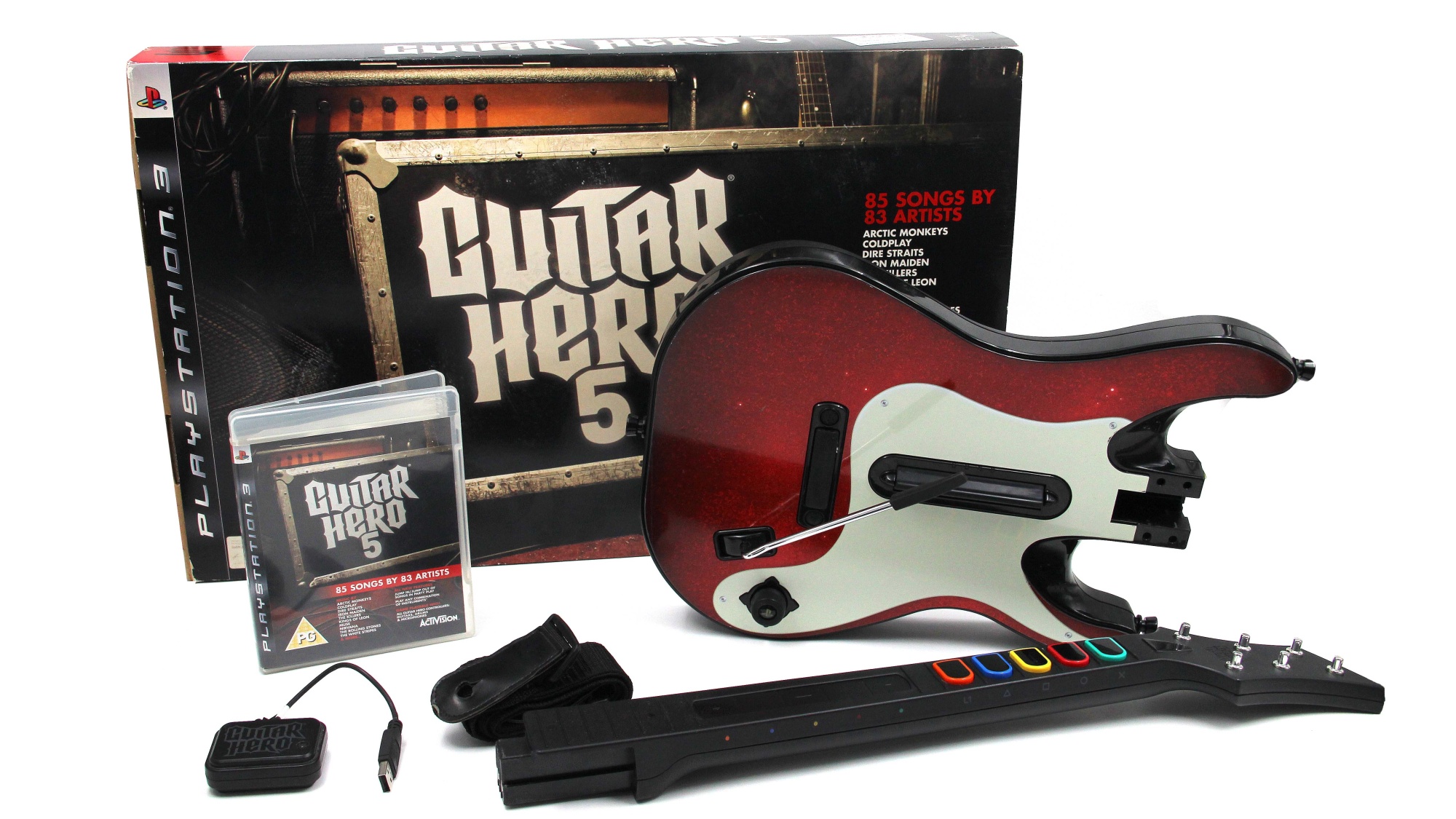 Купить Гитара Guitar Hero 5 + Игра Guitar Hero 5 для PS3, цена, скидки -  Game Port