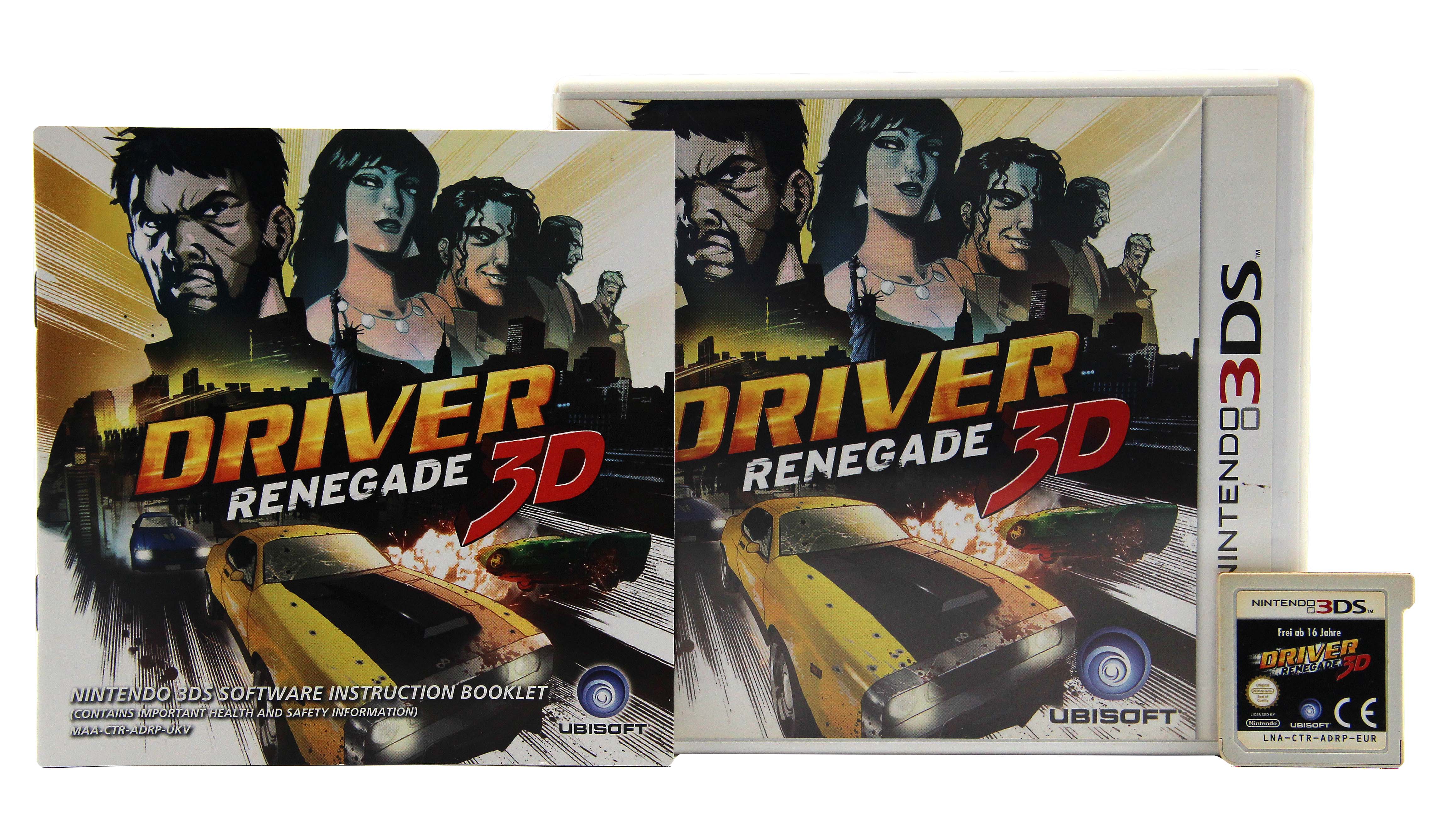 Купить игру Driver Renegade 3D (Nintendo 3DS), низкая цена, скидки - Game  Port