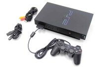 Игровая приставка Sony PlayStation 2 FAT (SCPH 50008) Black Чип 