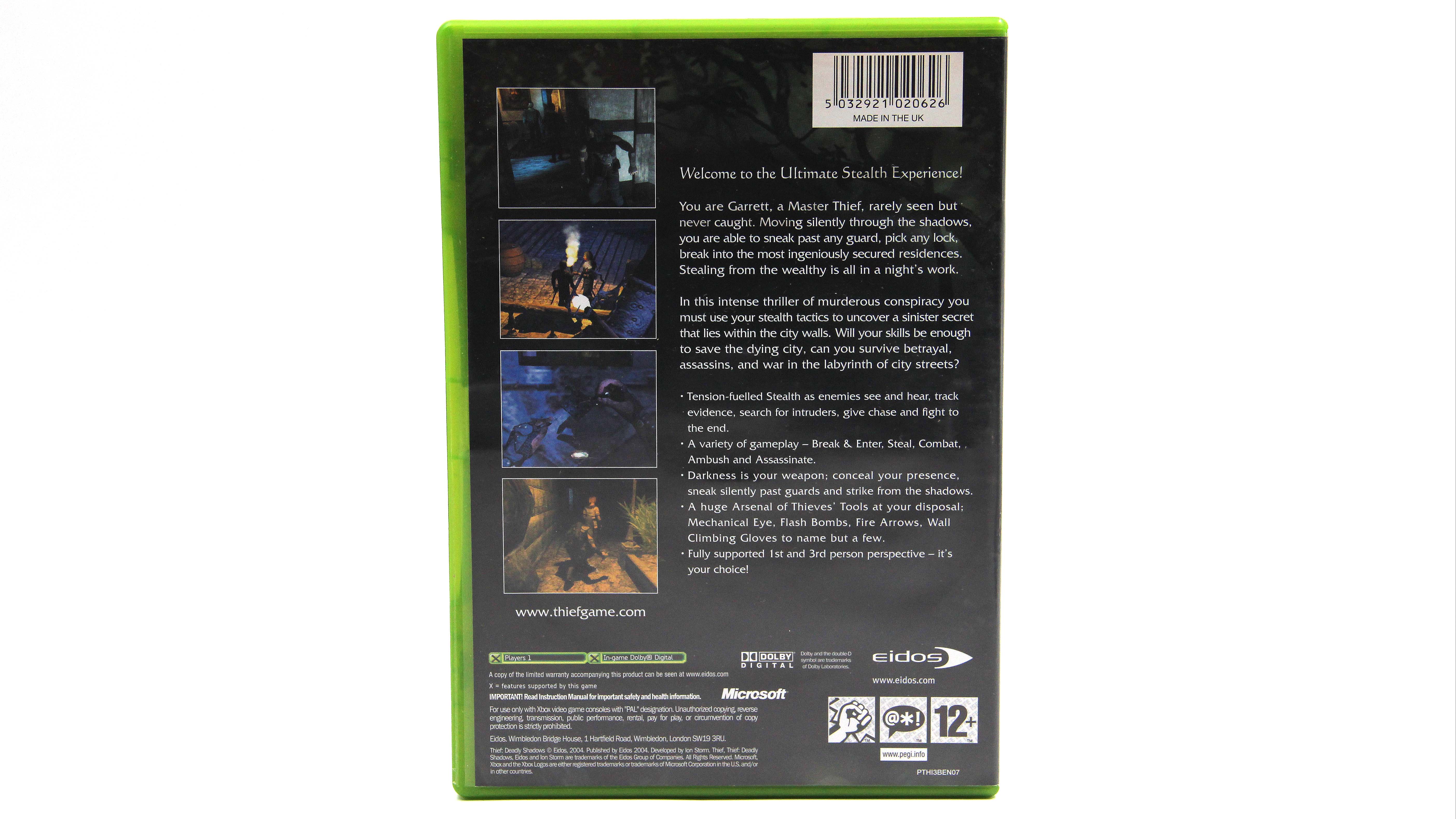 Купить игру Thief Deadly Shadows (Xbox Original), низкая цена, скидки -  Game Port