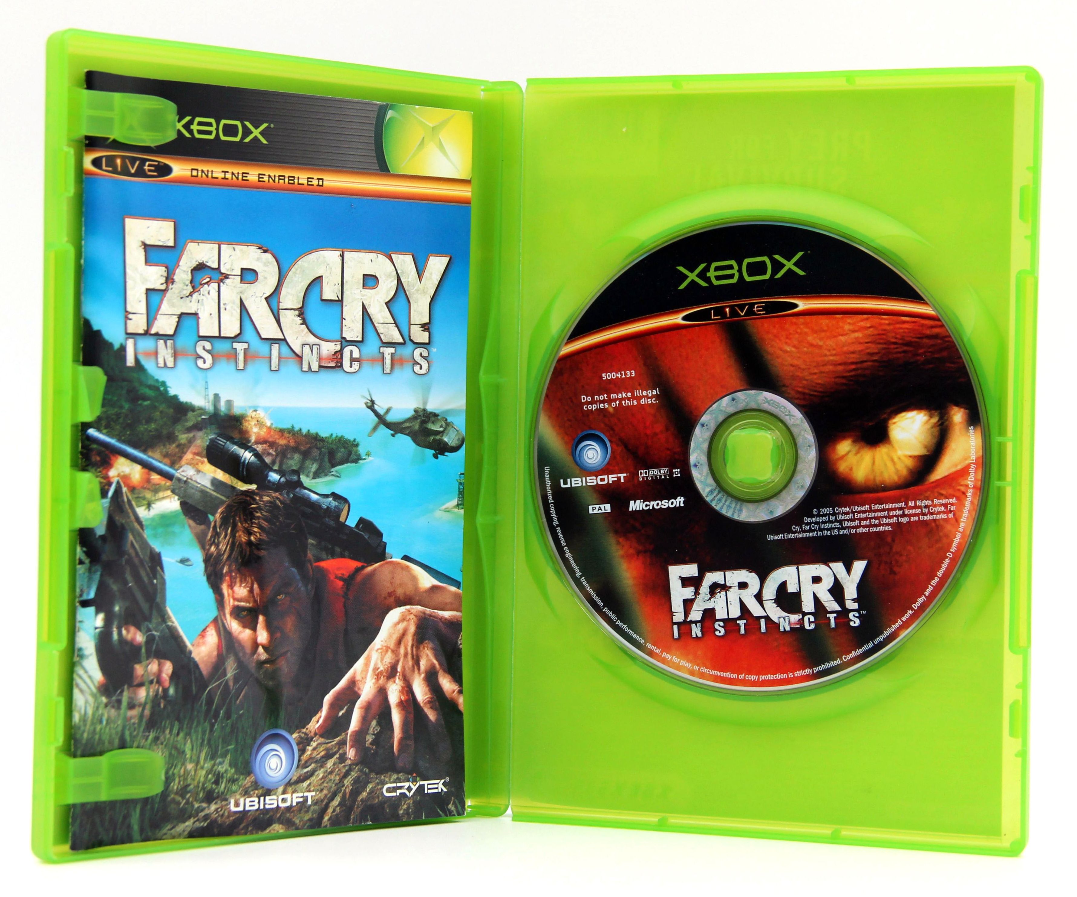 Игра far xbox. Far Cry Instincts Evolution Xbox. Xbox Original диски. Xbox Original игры. Диск far Cry Instincts на Xbox.